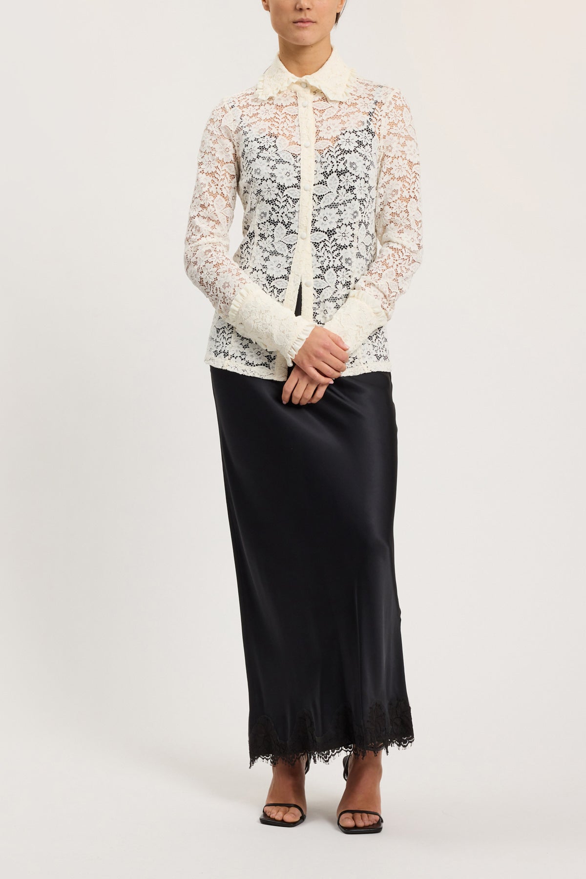 SLIM LACE SHIRT