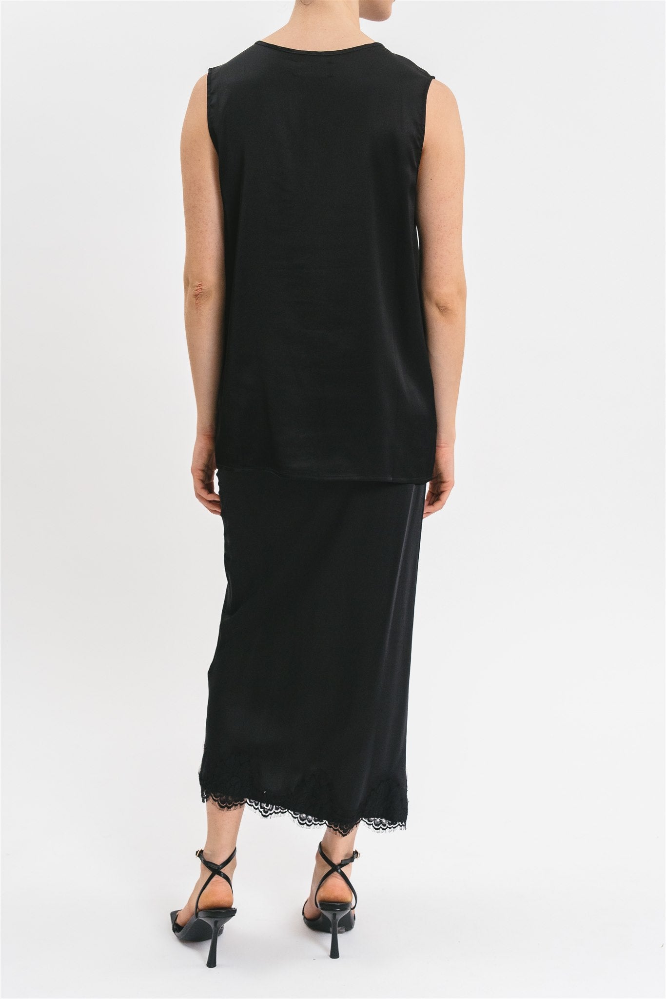 TOP MARIA VISCOSE WITH LACE