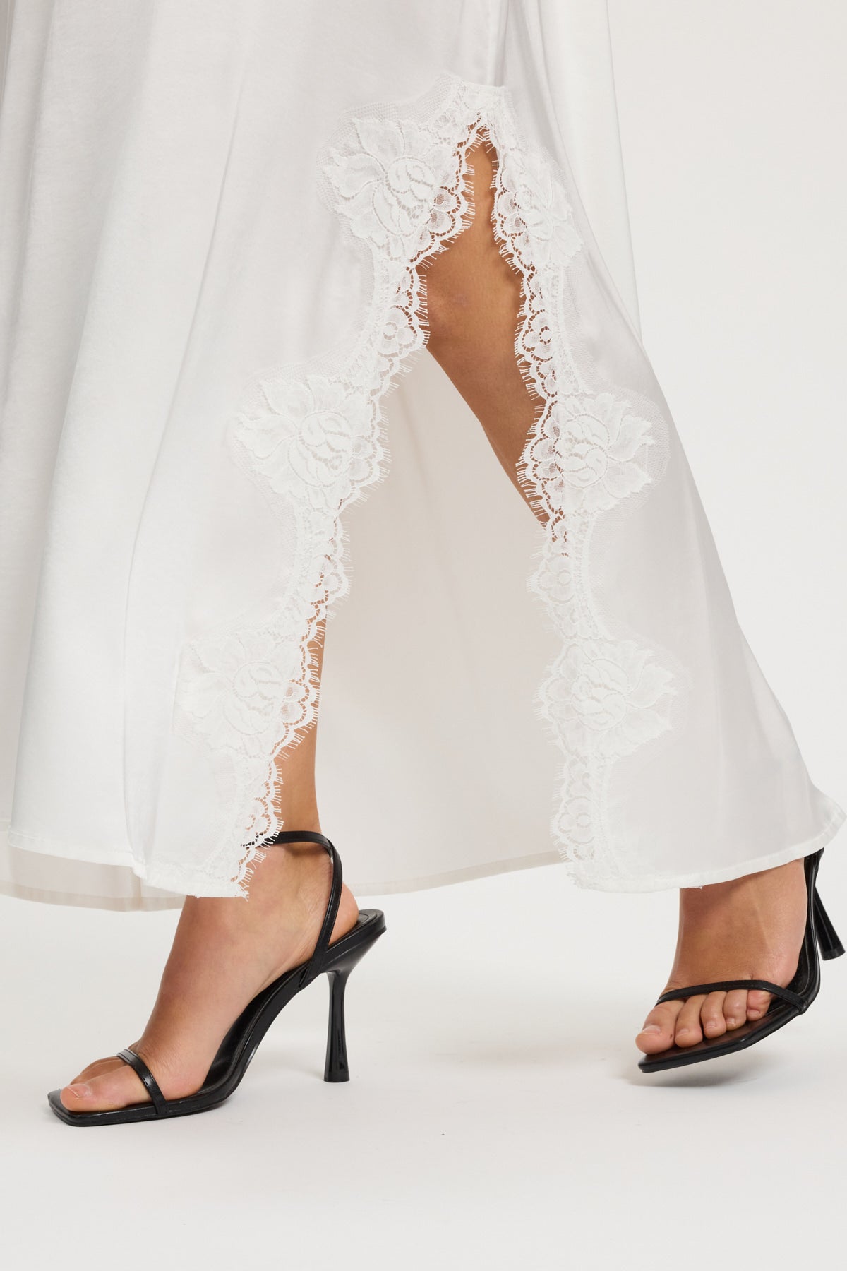 SLIP DRESS SCOLLO A V
