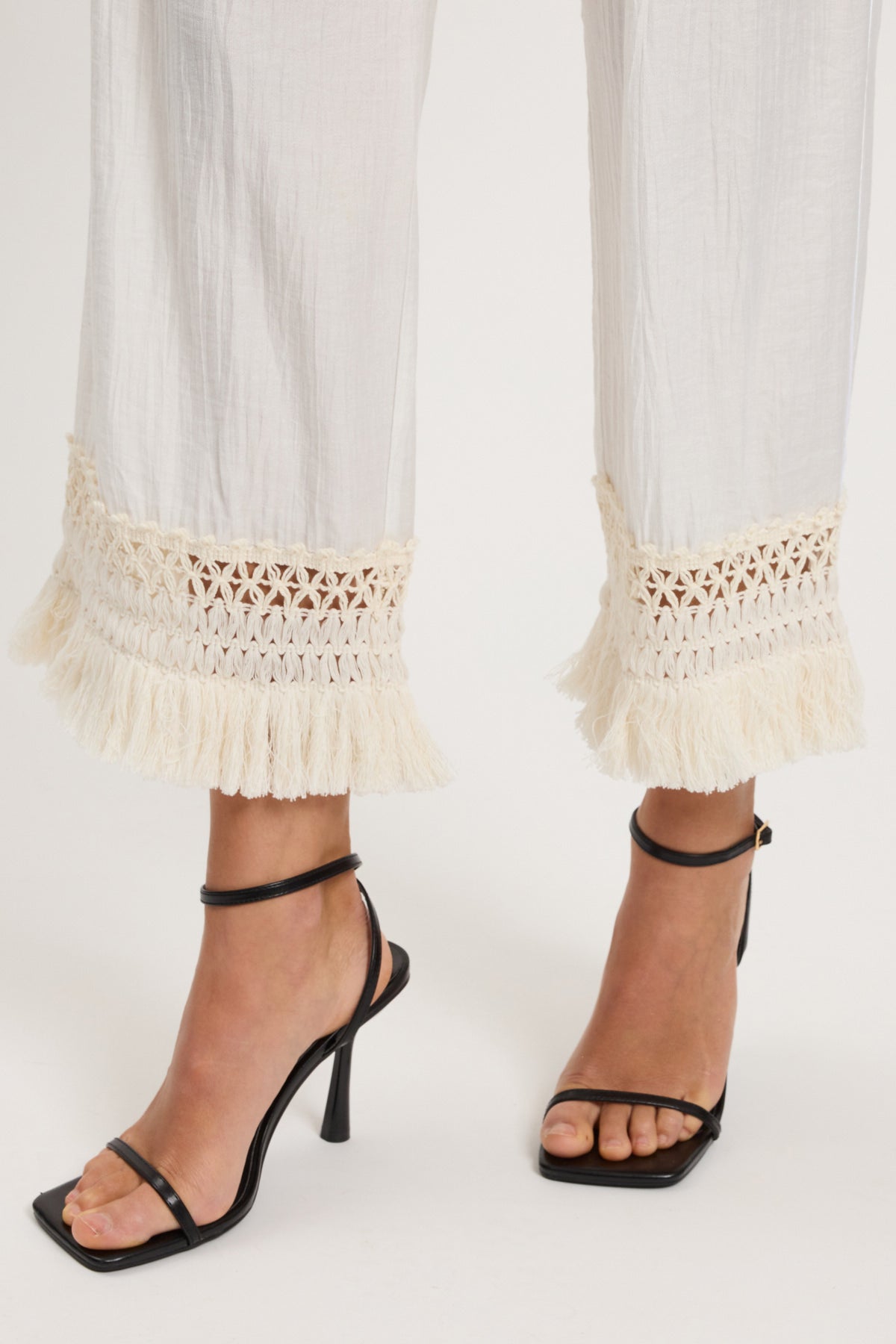 FRINGED TROUSERS