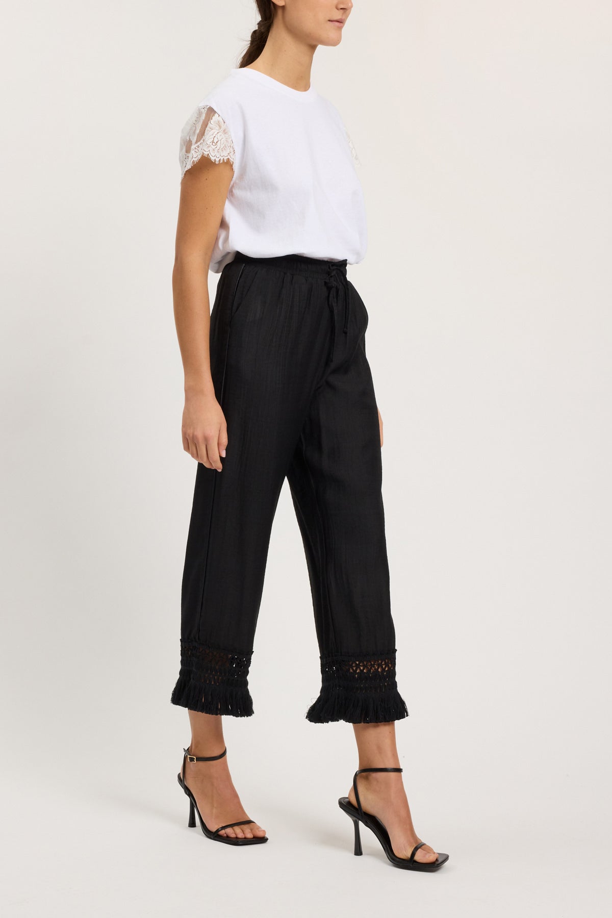 FRINGED TROUSERS