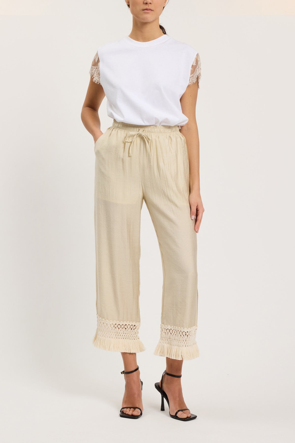 FRINGED TROUSERS