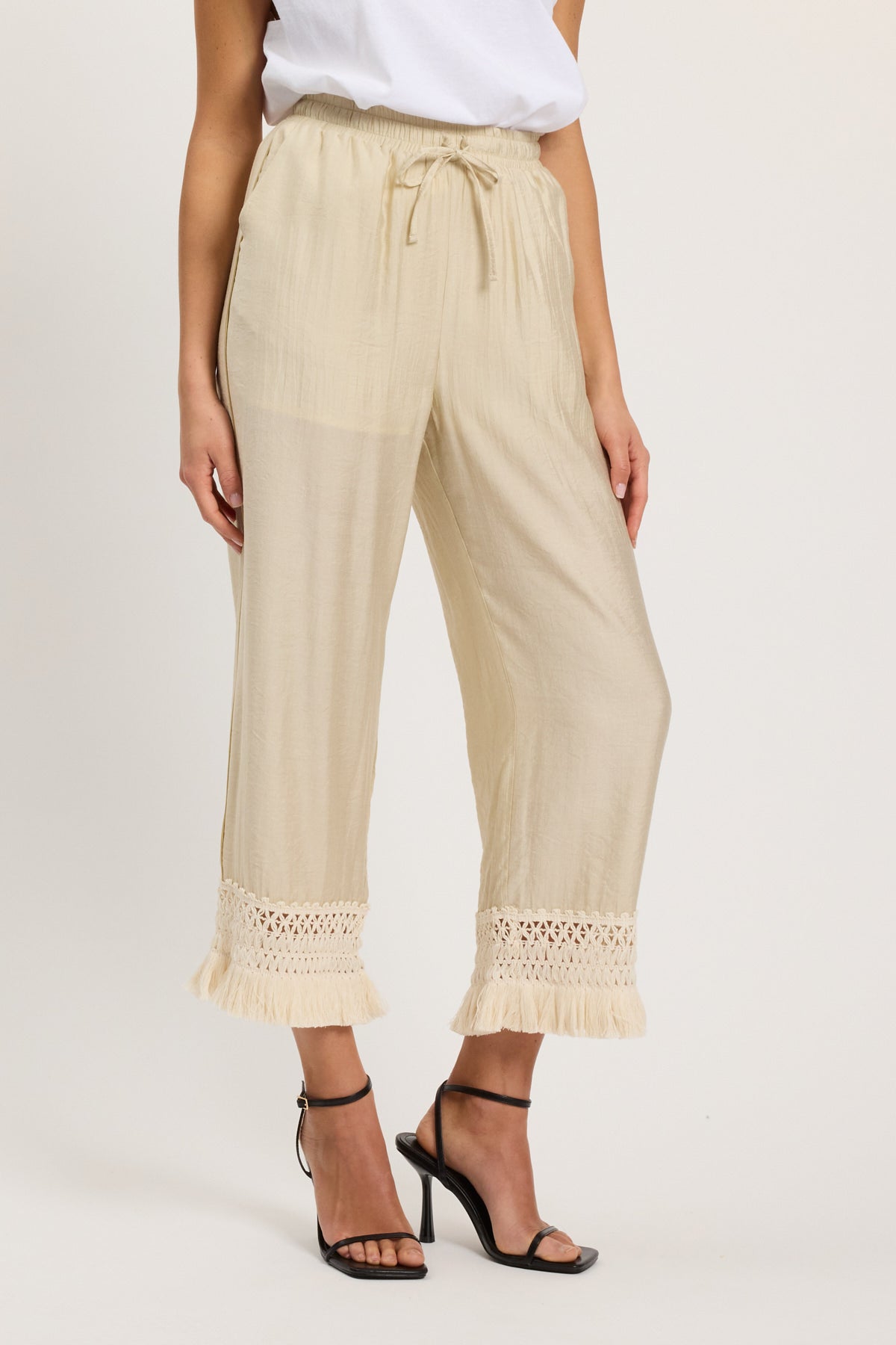 FRINGED TROUSERS