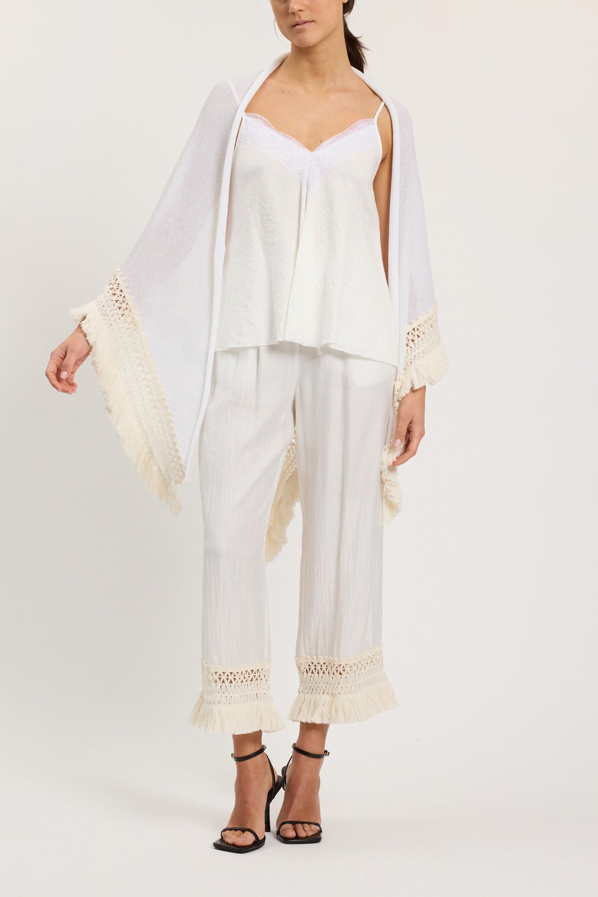 FRINGED SHAWL