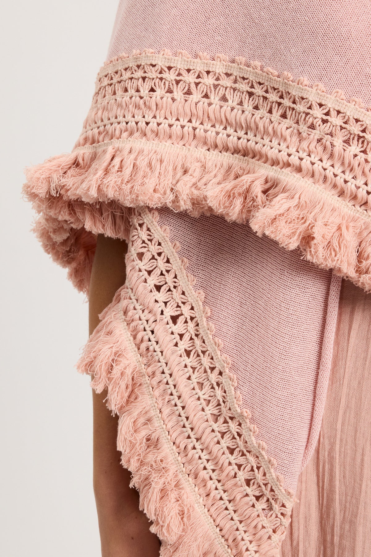 FRINGED SHAWL