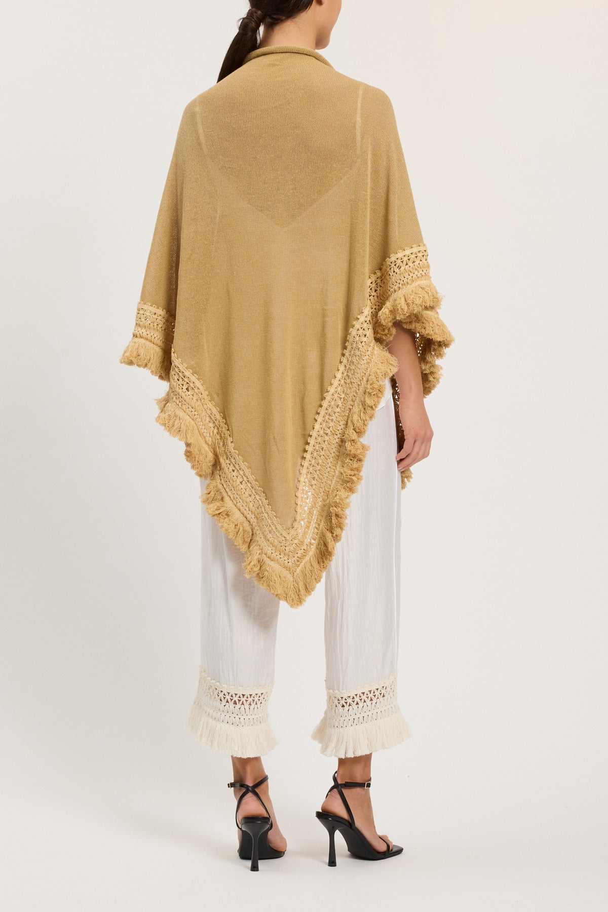 FRINGED SHAWL