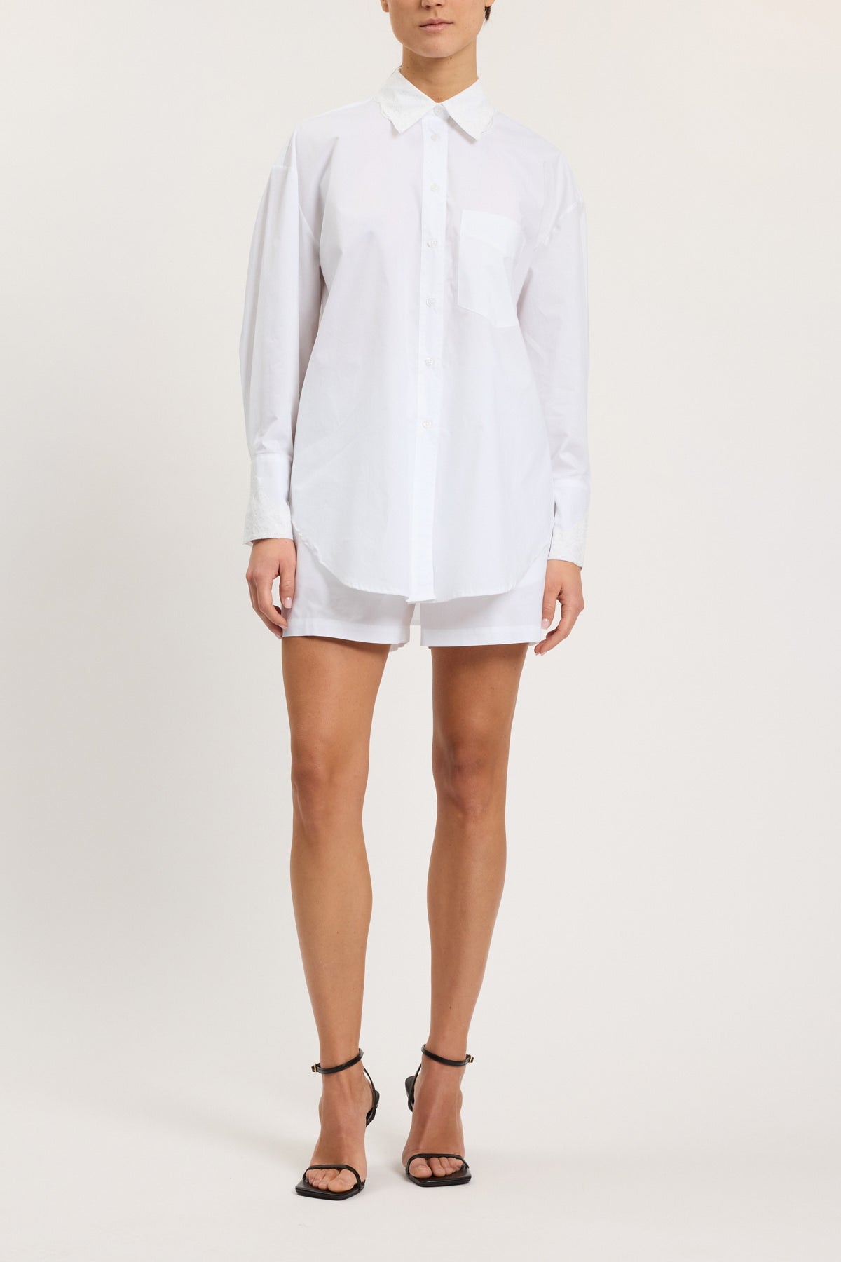 CAMICIA CON PIZZO