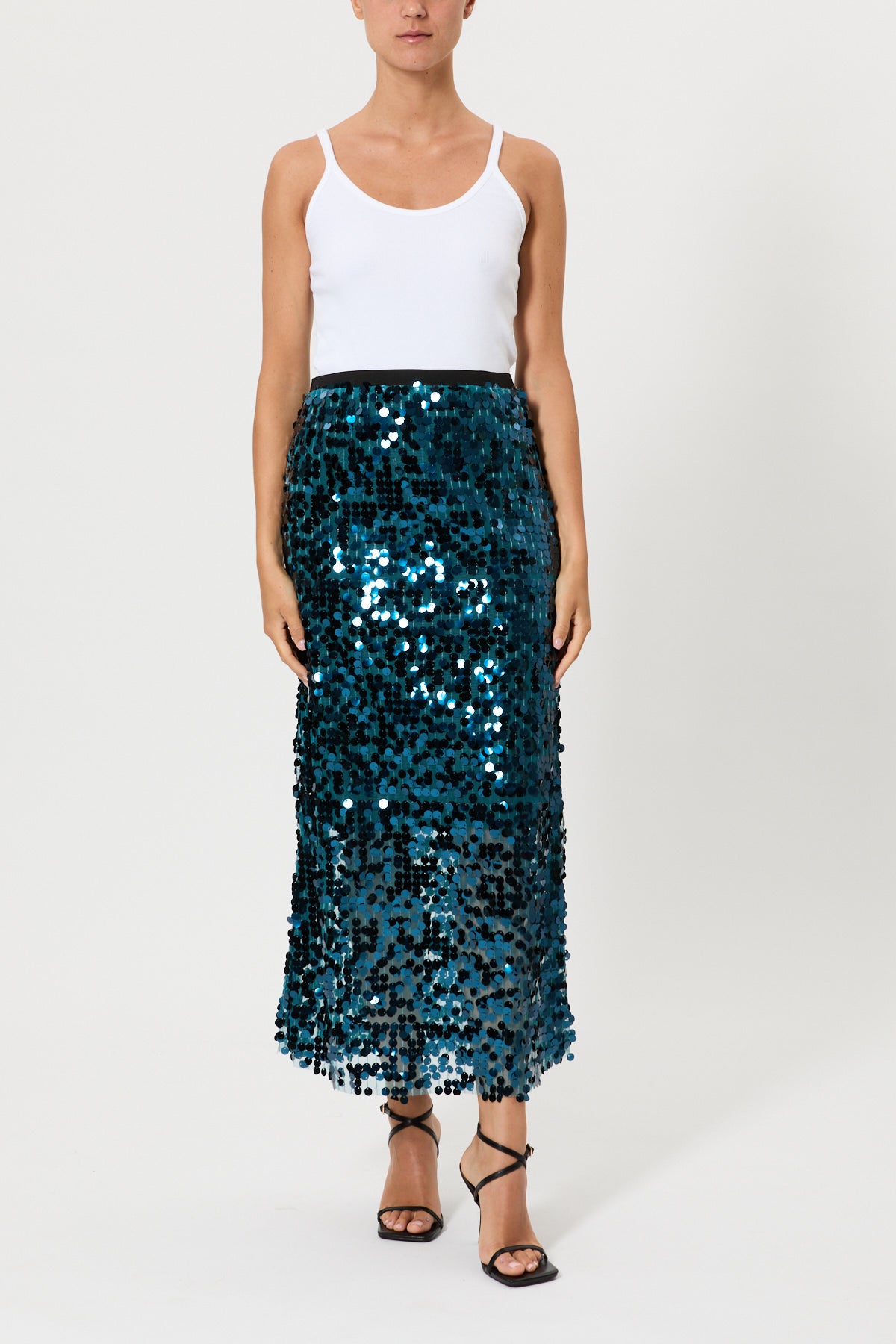 GONNA LUNGA IN PAILLETTES