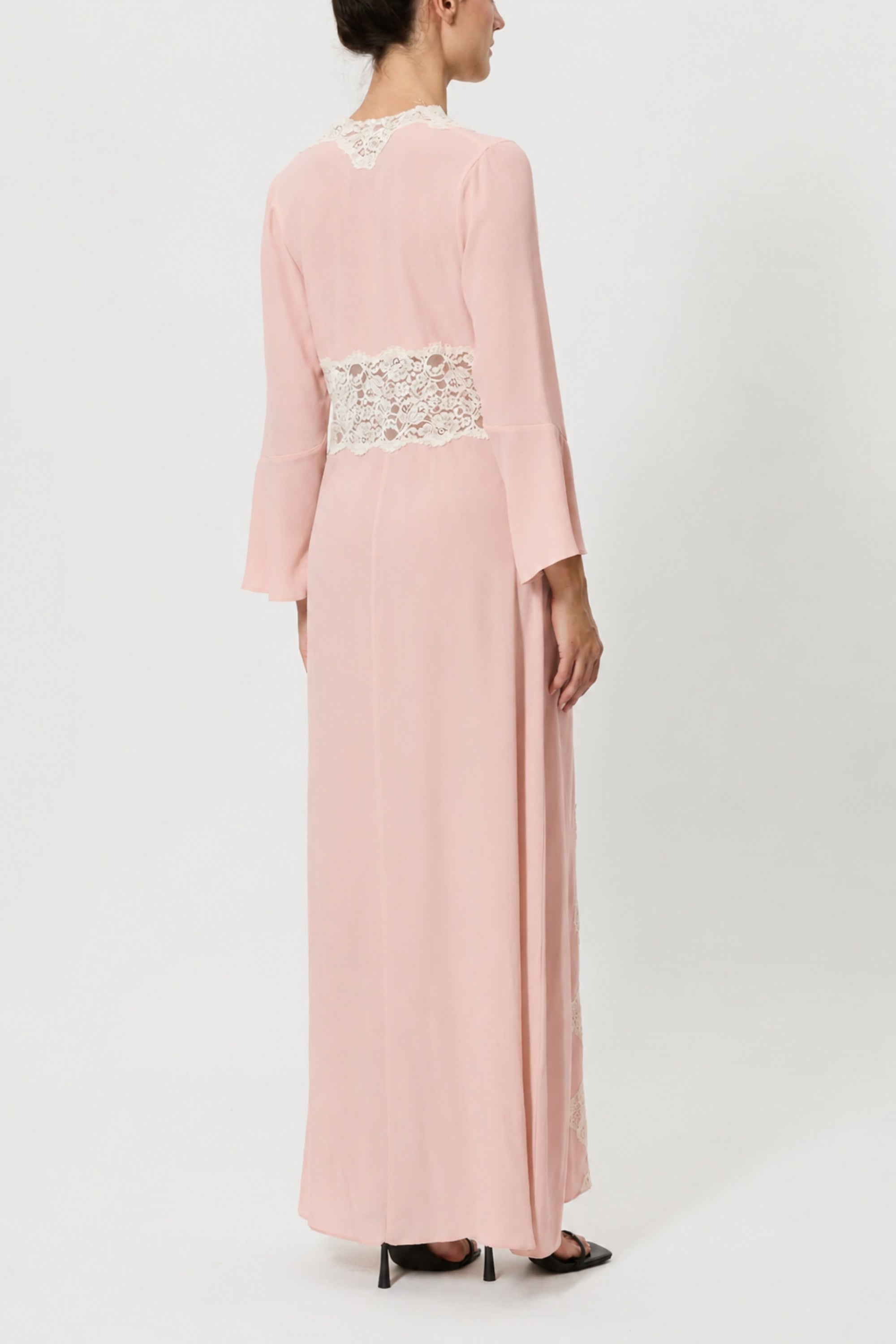 DRESS WITH LACE DETAILS