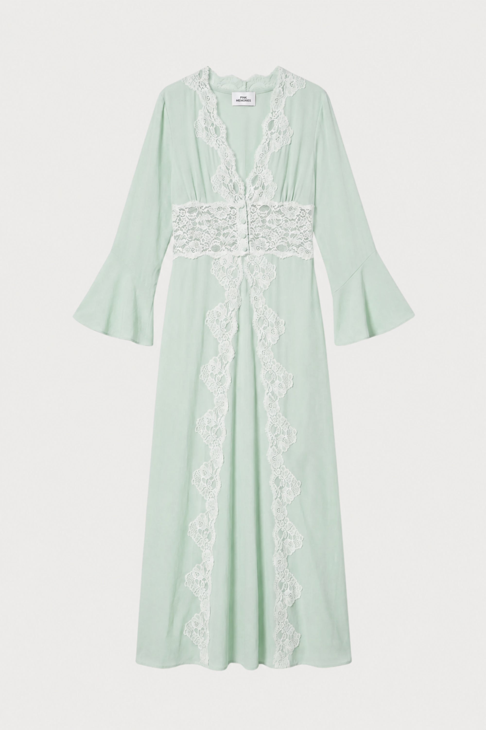 DRESS WITH LACE DETAILS