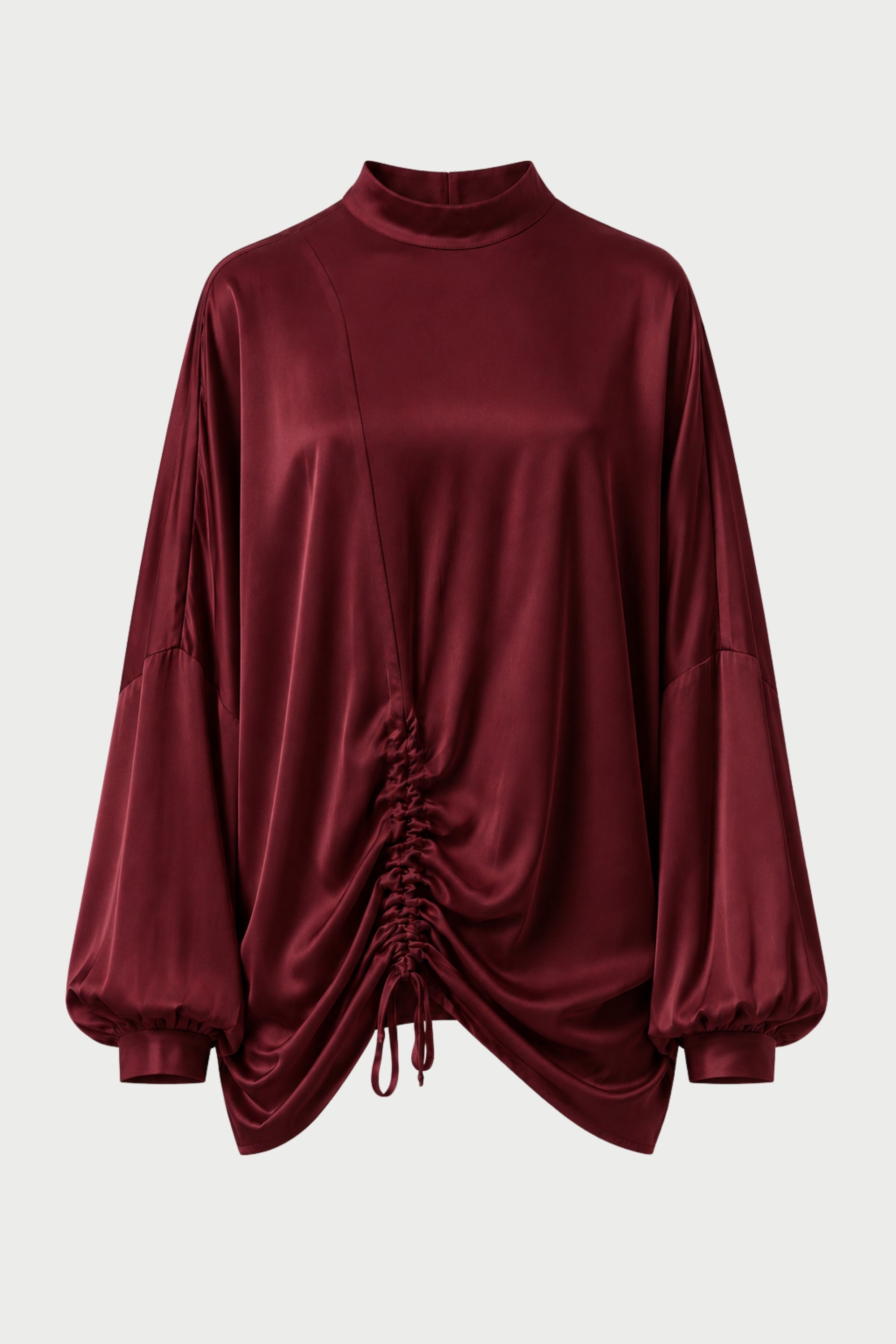 CAMICIA CON DRAPPEGGIO