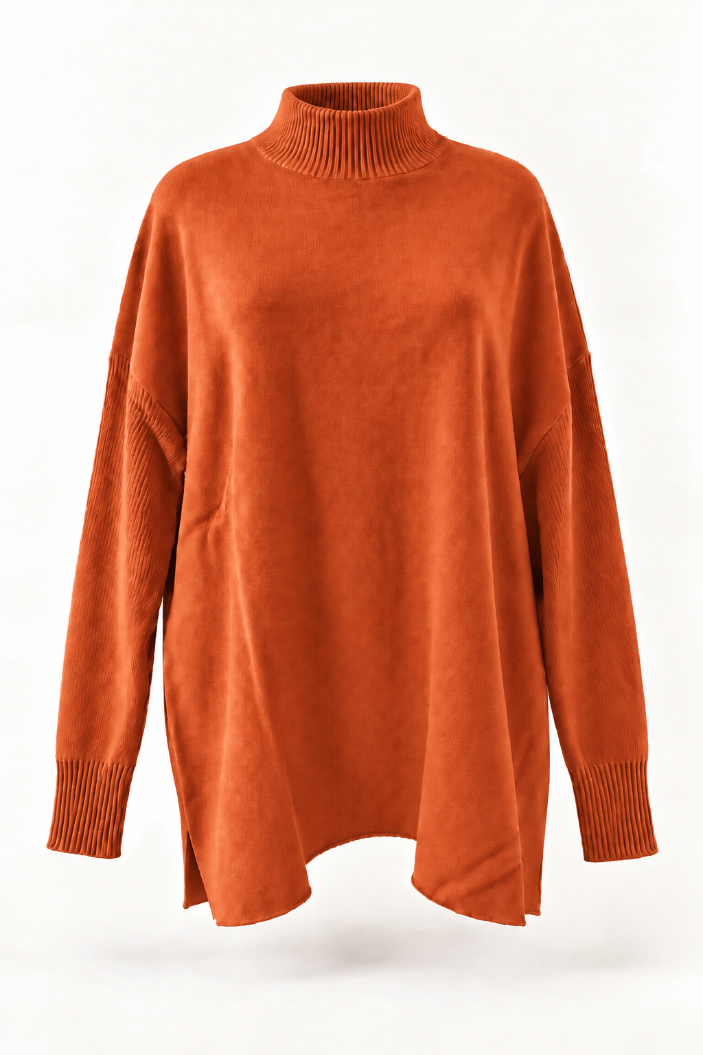MAGLIA OVER CASHMERE MEZZOCOLLO
