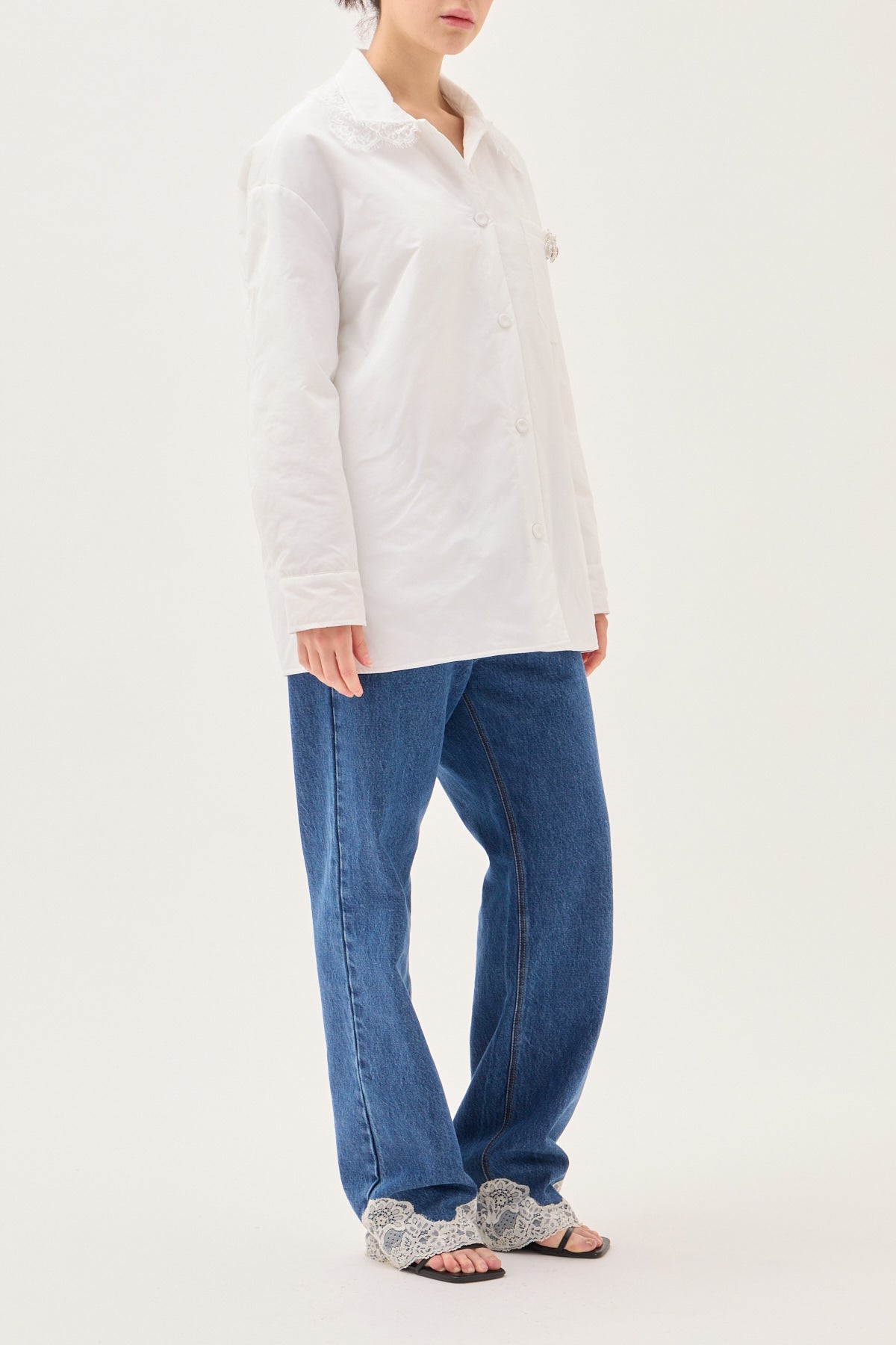 CAMICIA 50 GRAMMI CON SPILLA GIOIELLO