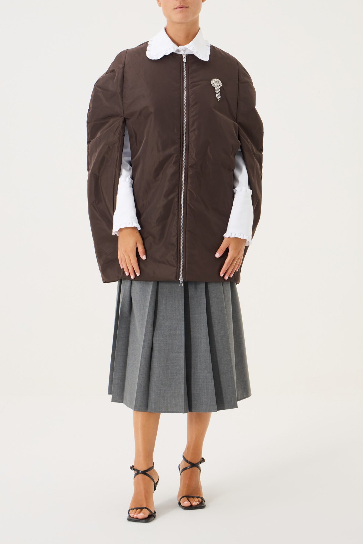 CAPPA BOMBER IN TAFFETA IMBOTTITO 100 GRAMMI