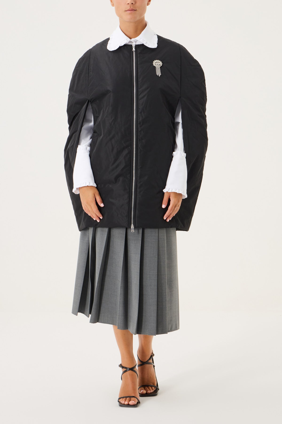 CAPPA BOMBER IN TAFFETA IMBOTTITO 100 GRAMMI