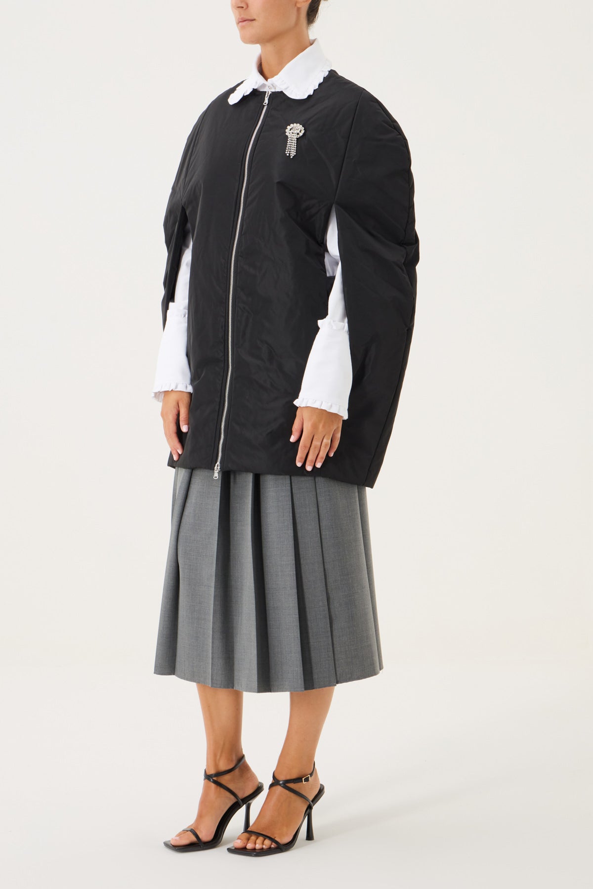 CAPPA BOMBER IN TAFFETA IMBOTTITO 100 GRAMMI
