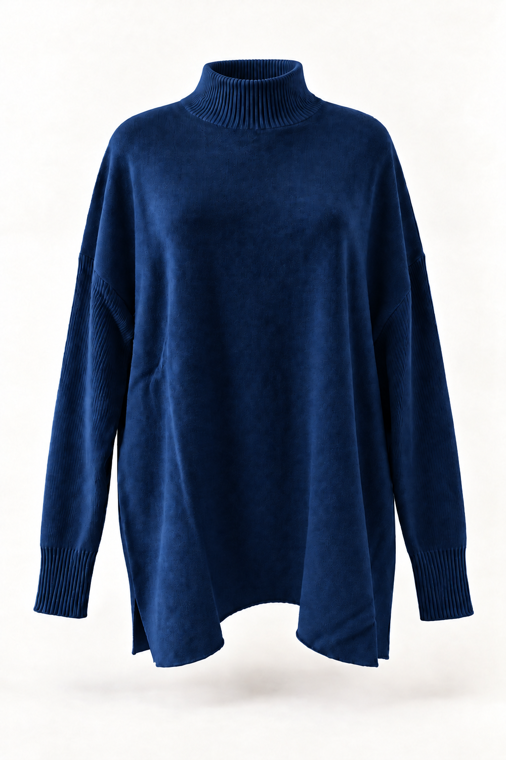 MAGLIA OVER CASHMERE MEZZOCOLLO