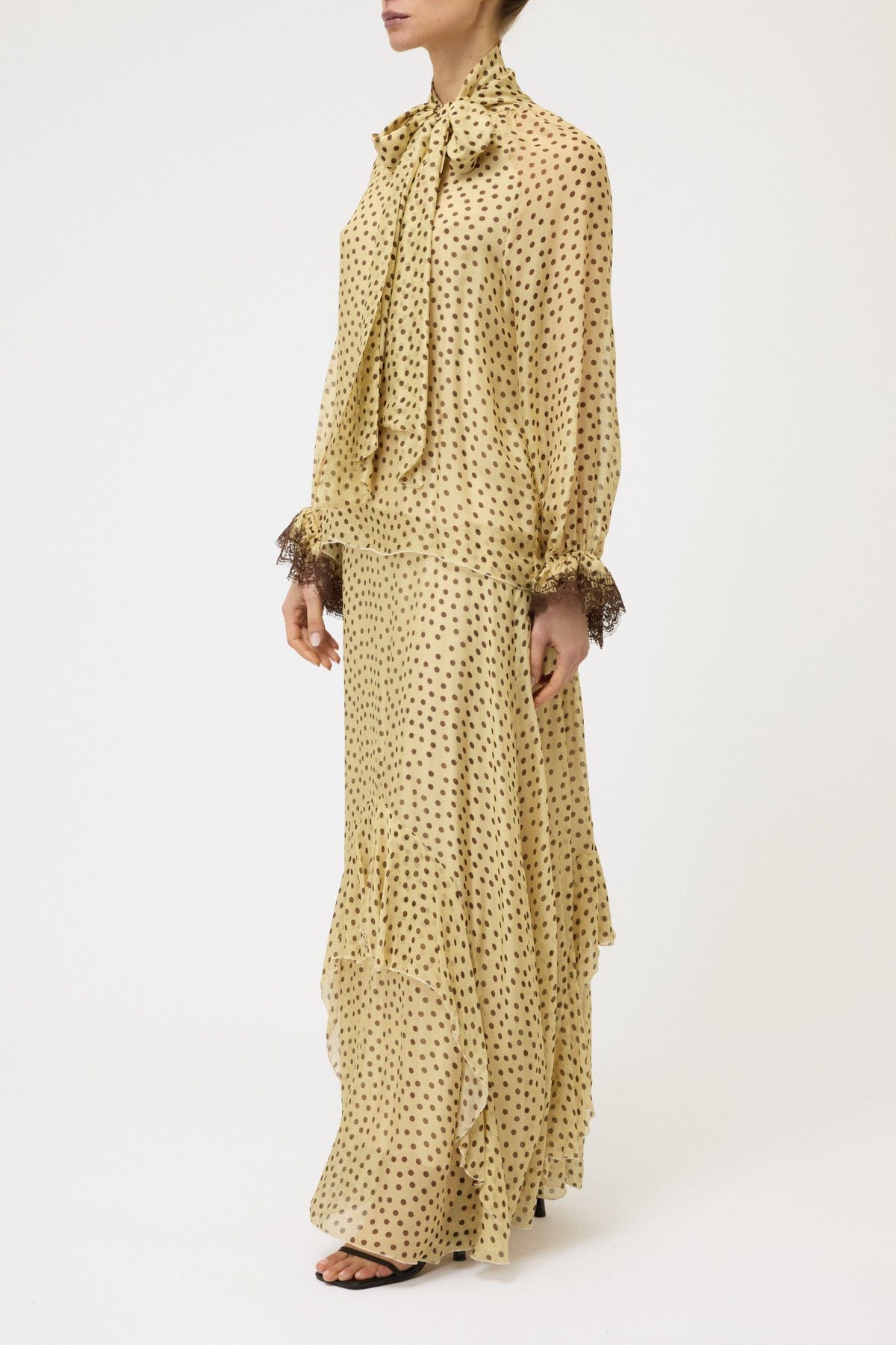 CAMICIA STAMPATA CON PIZZO