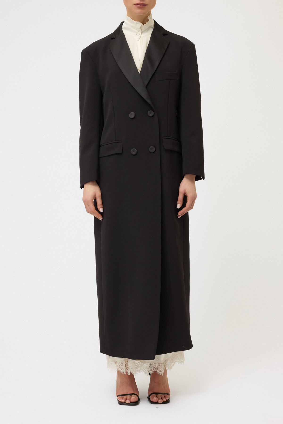 CAPPOTTO OVER COLLO SMOCKING