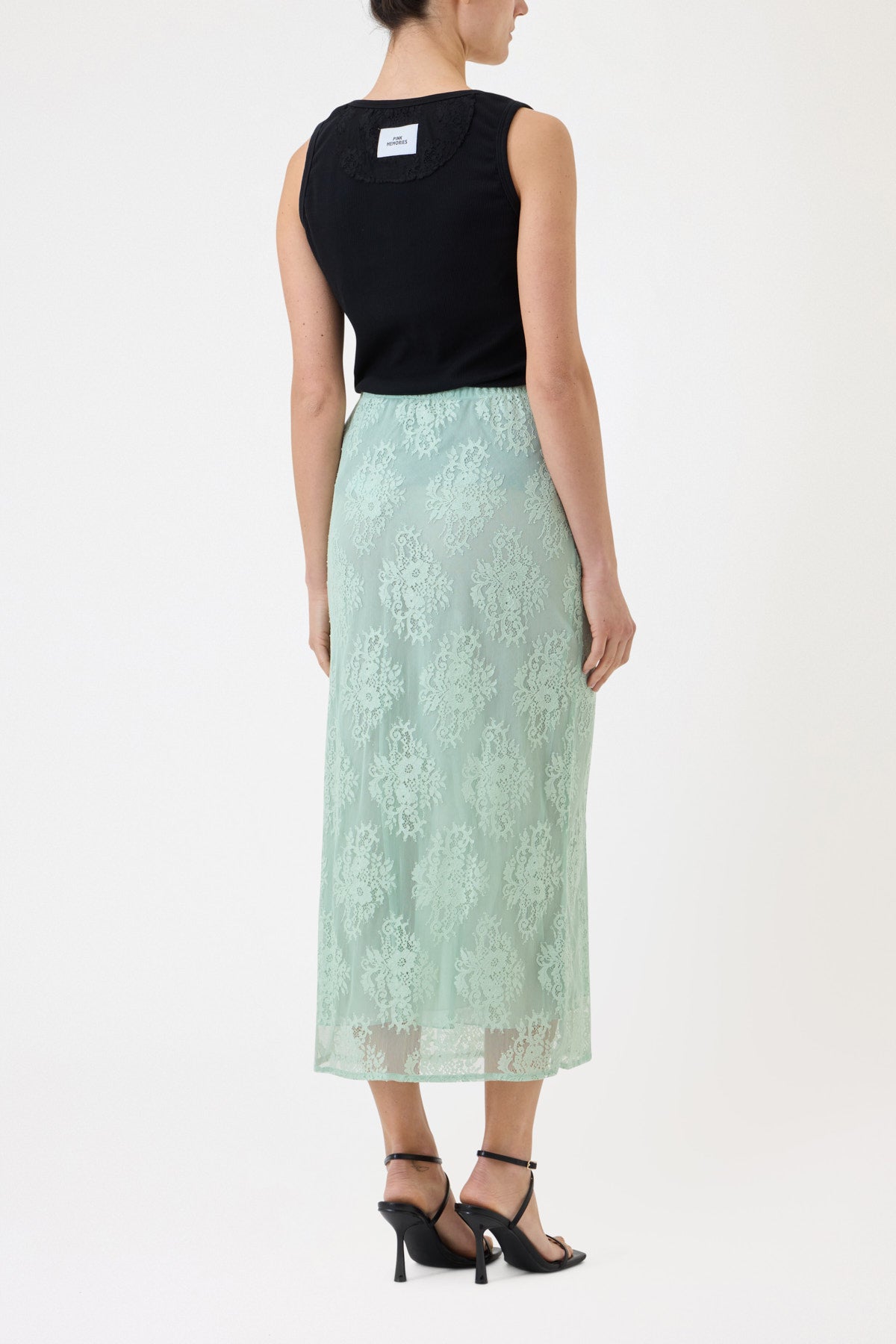 LONGUETTE LACE SKIRT