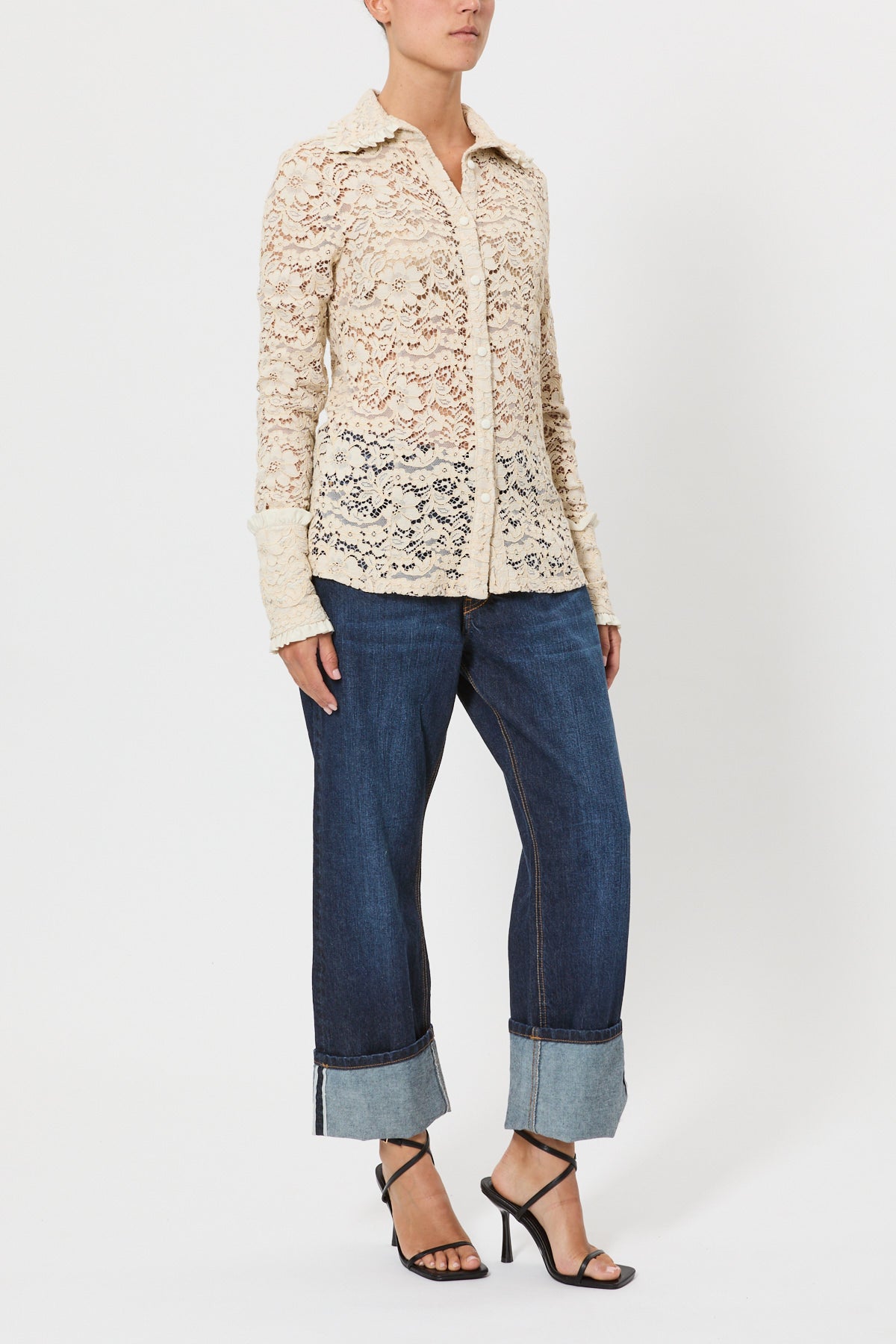 SLIM LACE SHIRT