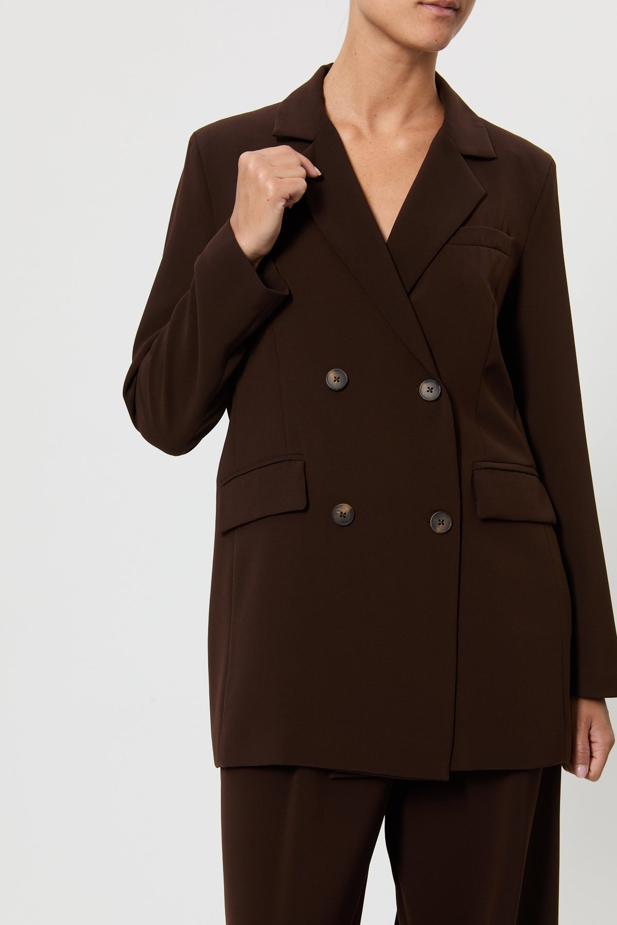 DOUBLE-BREASTED CADÌ JACKET