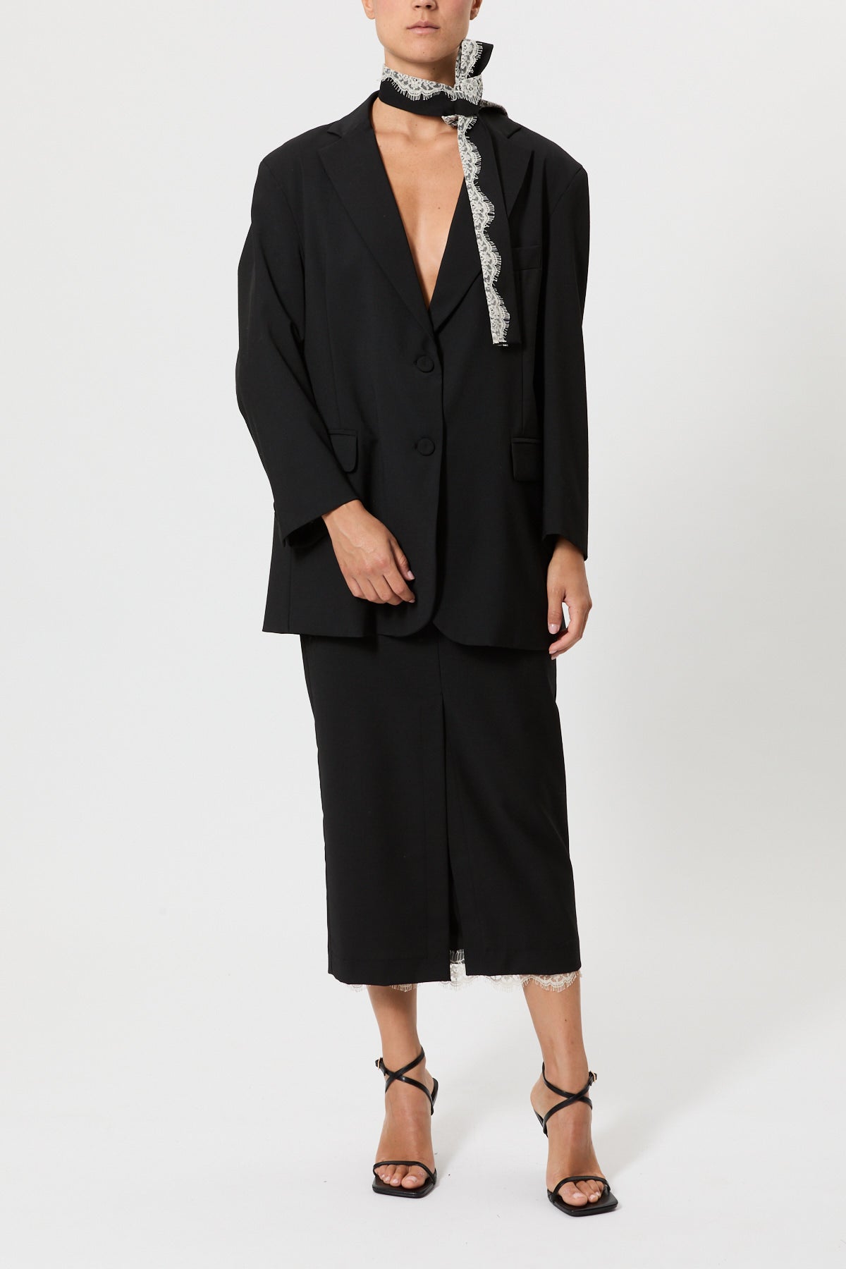 OVERSIZED COOL WOOL JACKET