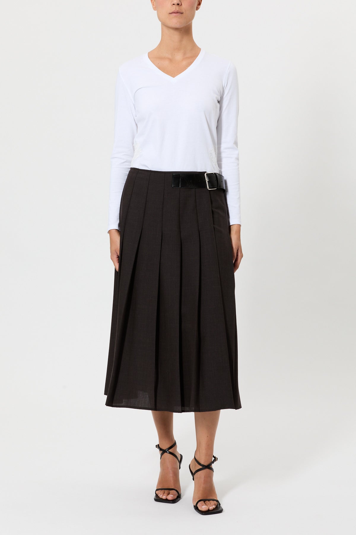 LONG KILT SKIRT