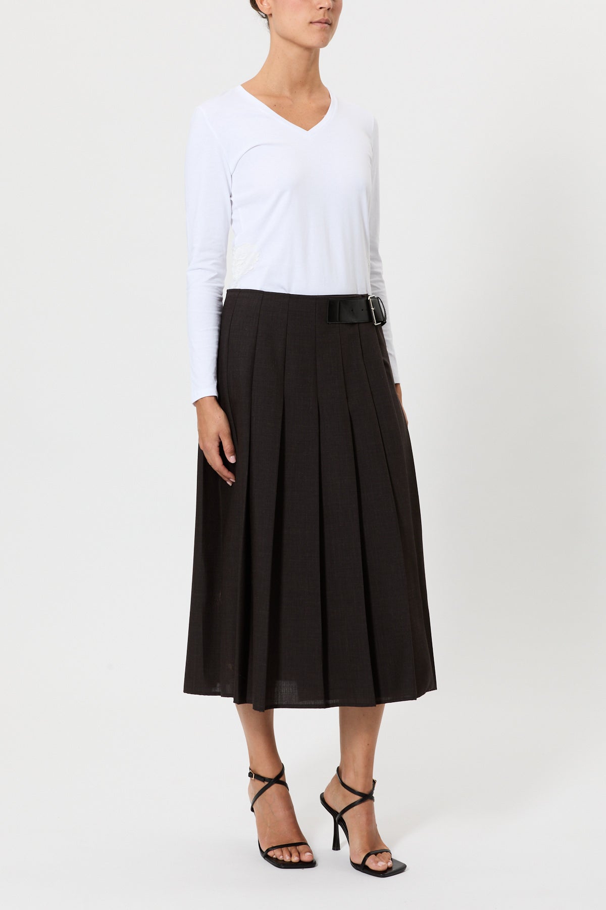 LONG KILT SKIRT