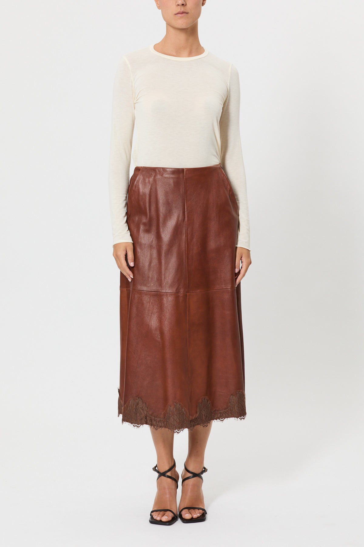 LEATHER SKIRT