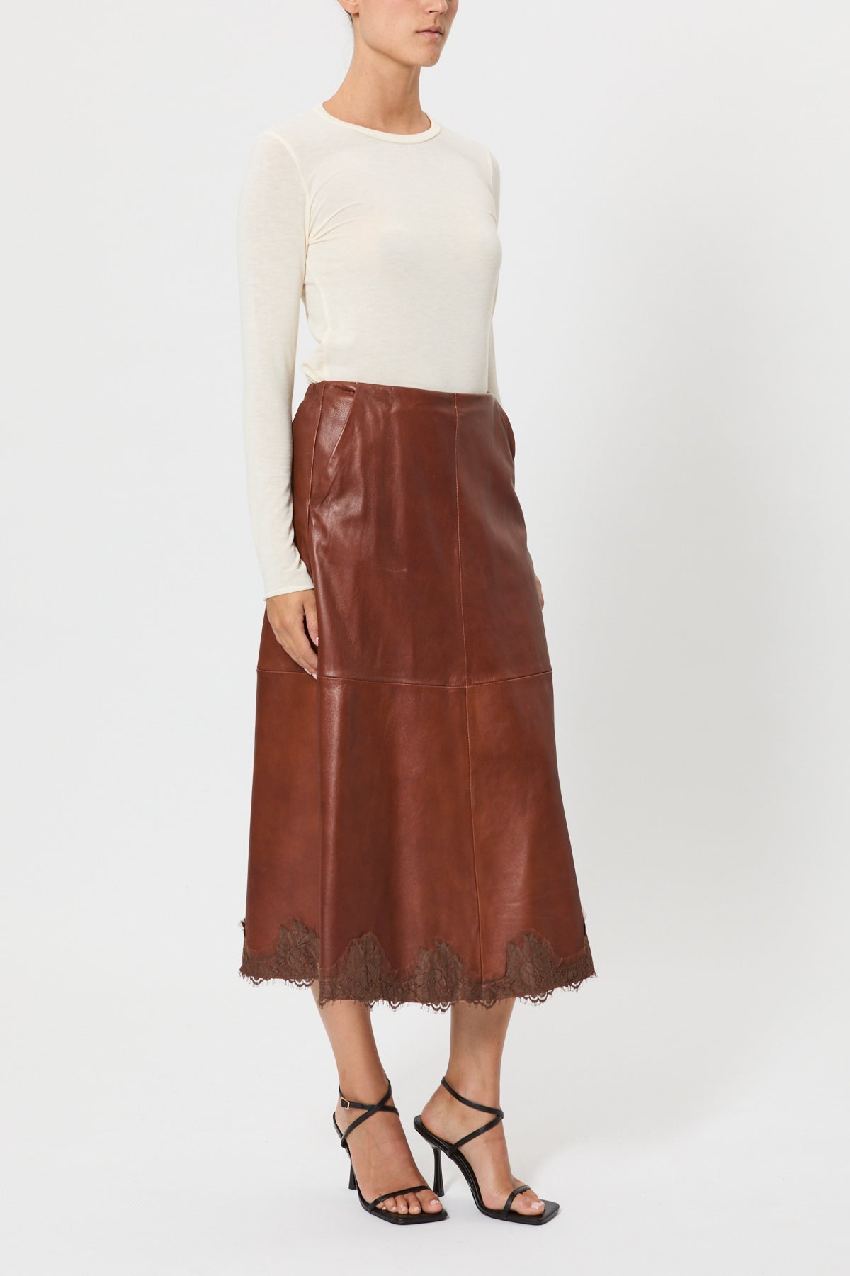 LEATHER SKIRT