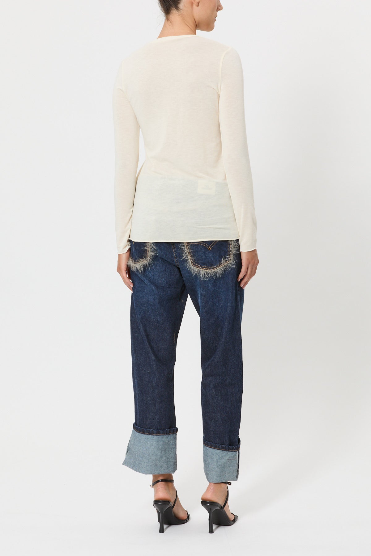 CREW NECK T-SHIRT IN SOFT JERSEY
