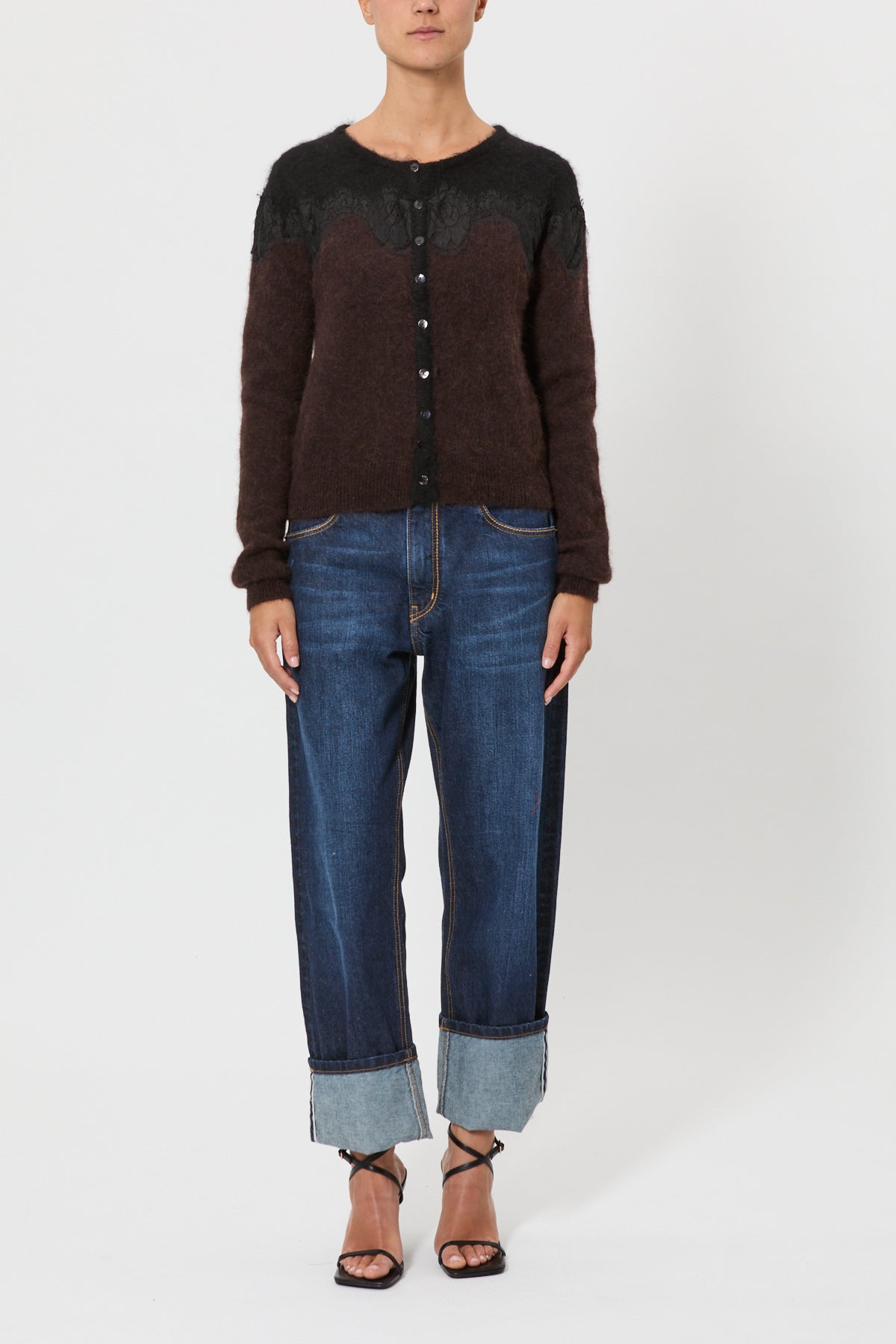 CARDIGAN CON PIZZO REBECCA