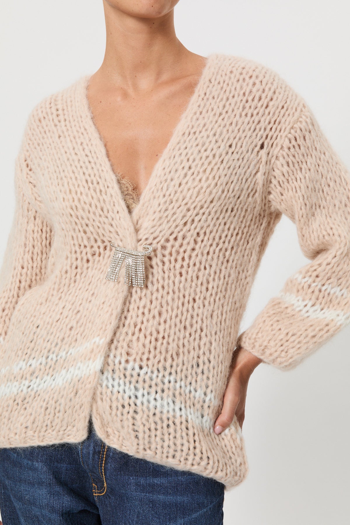CARDIGAN A RIGHE