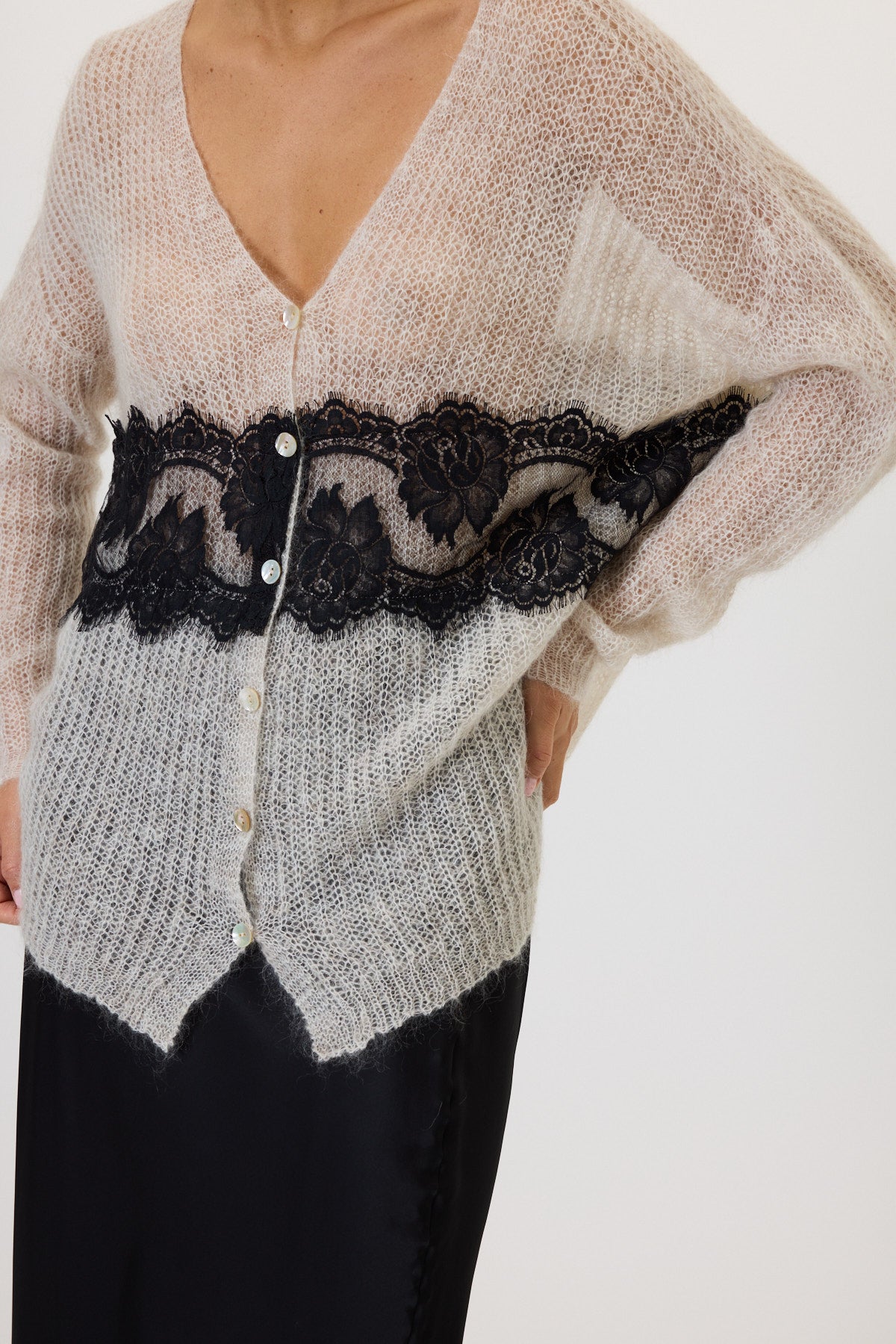 LACE CARDIGAN