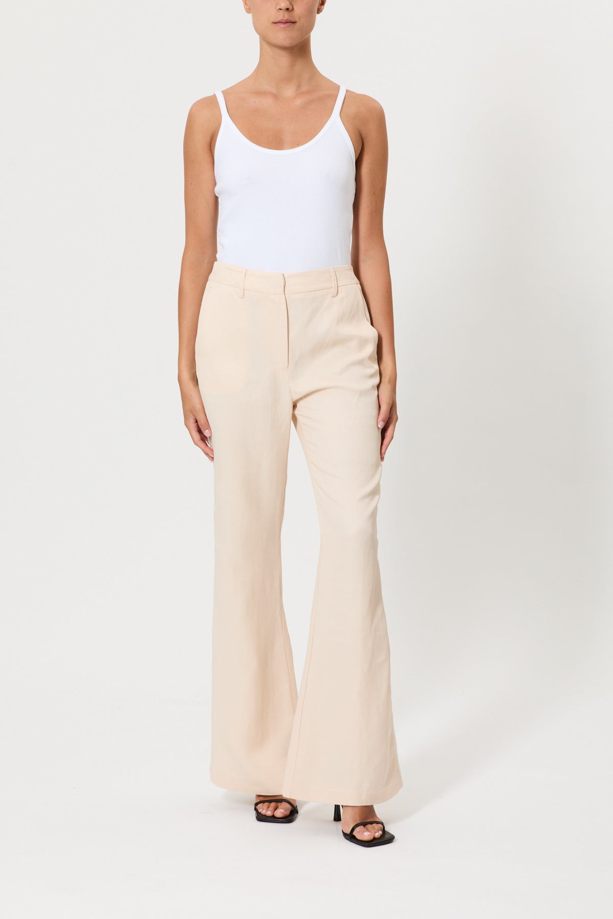 TUXEDO TROUSERS WITH LACE