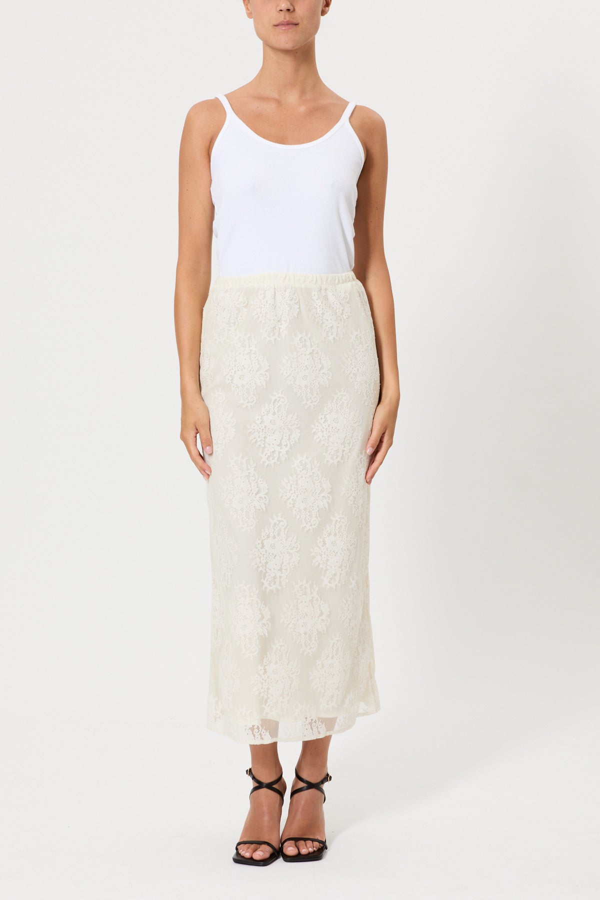 GONNA LONGUETTE IN PIZZO