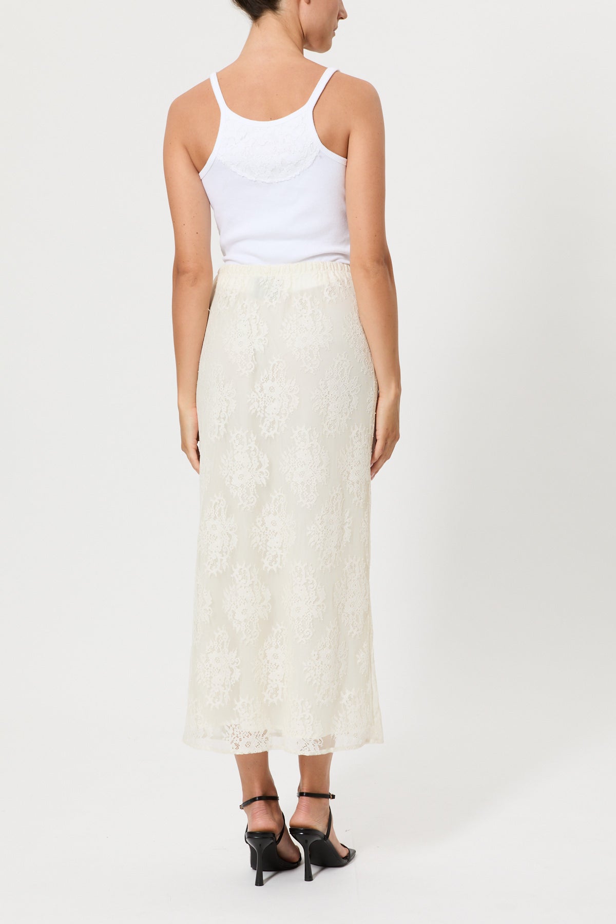 GONNA LONGUETTE IN PIZZO