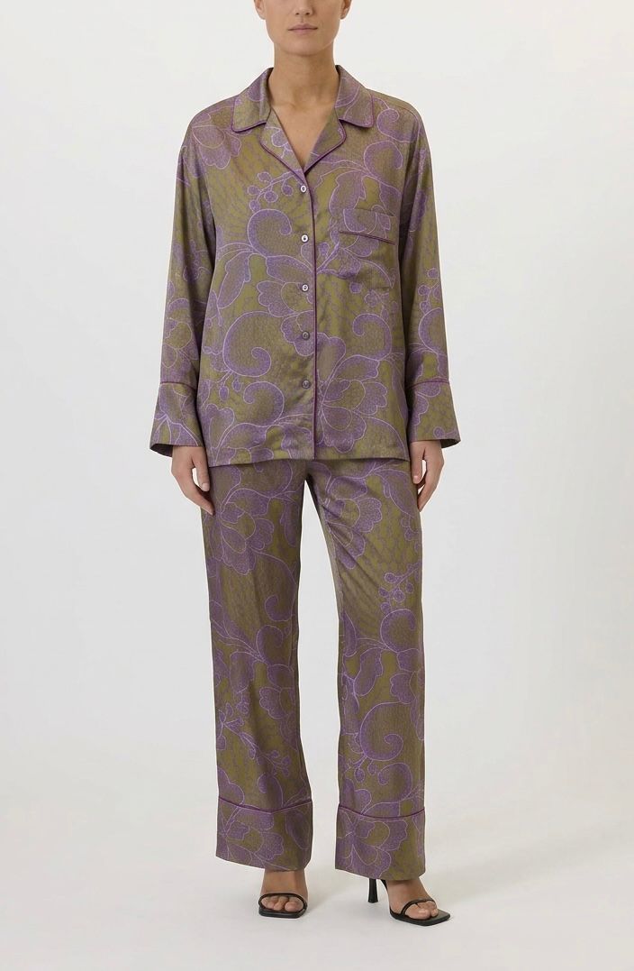 CAMICIA PIGIAMA STAMPATA