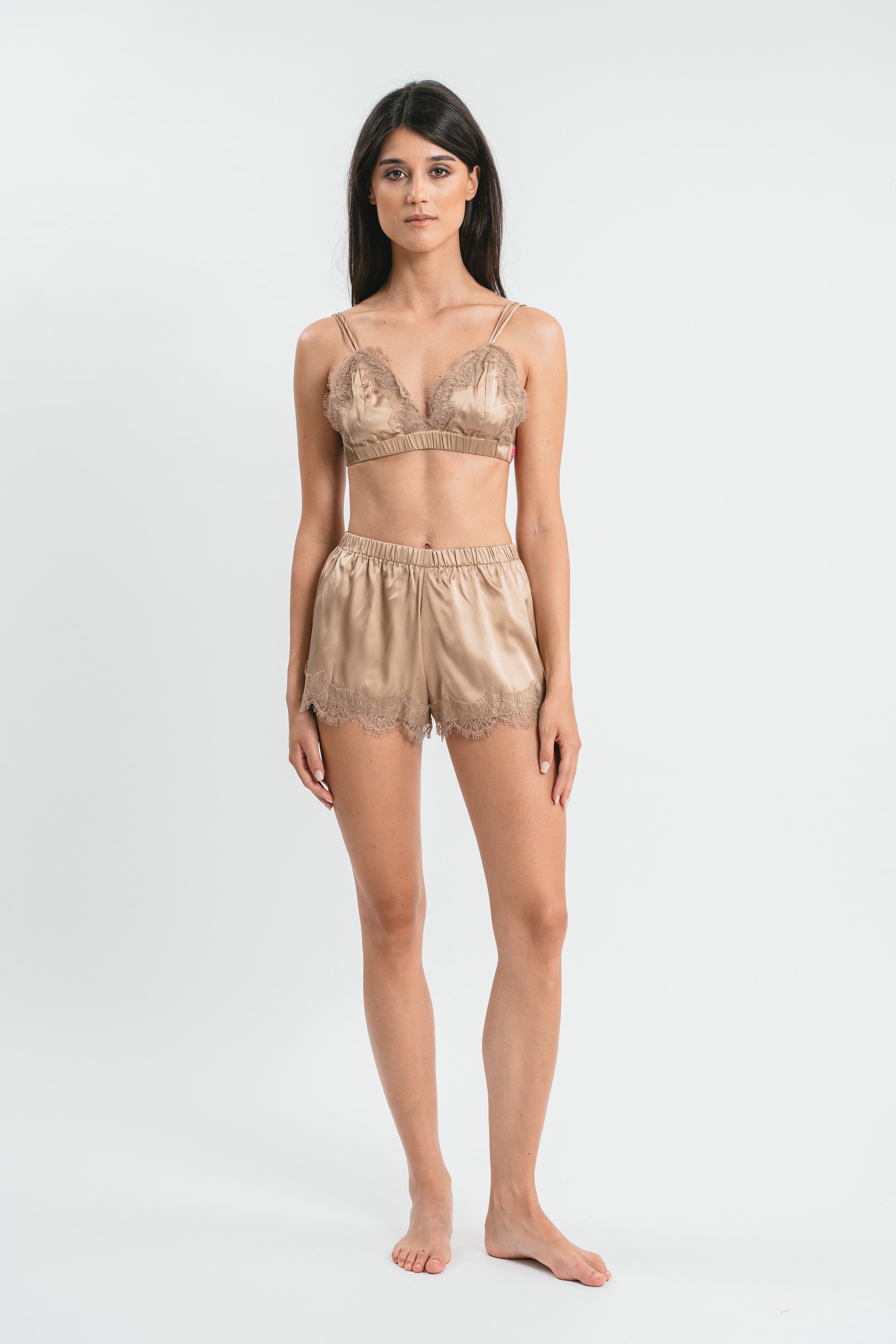 Reggiseno con pizzo Frontale