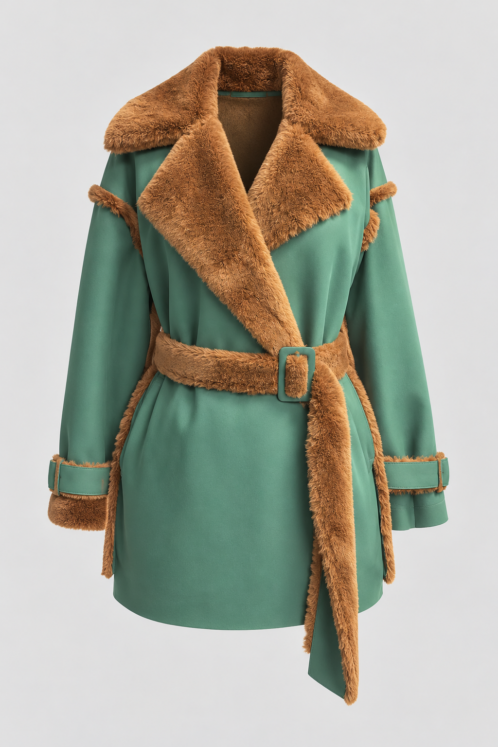 CAPPOTTO ECO SHERALING CORTO