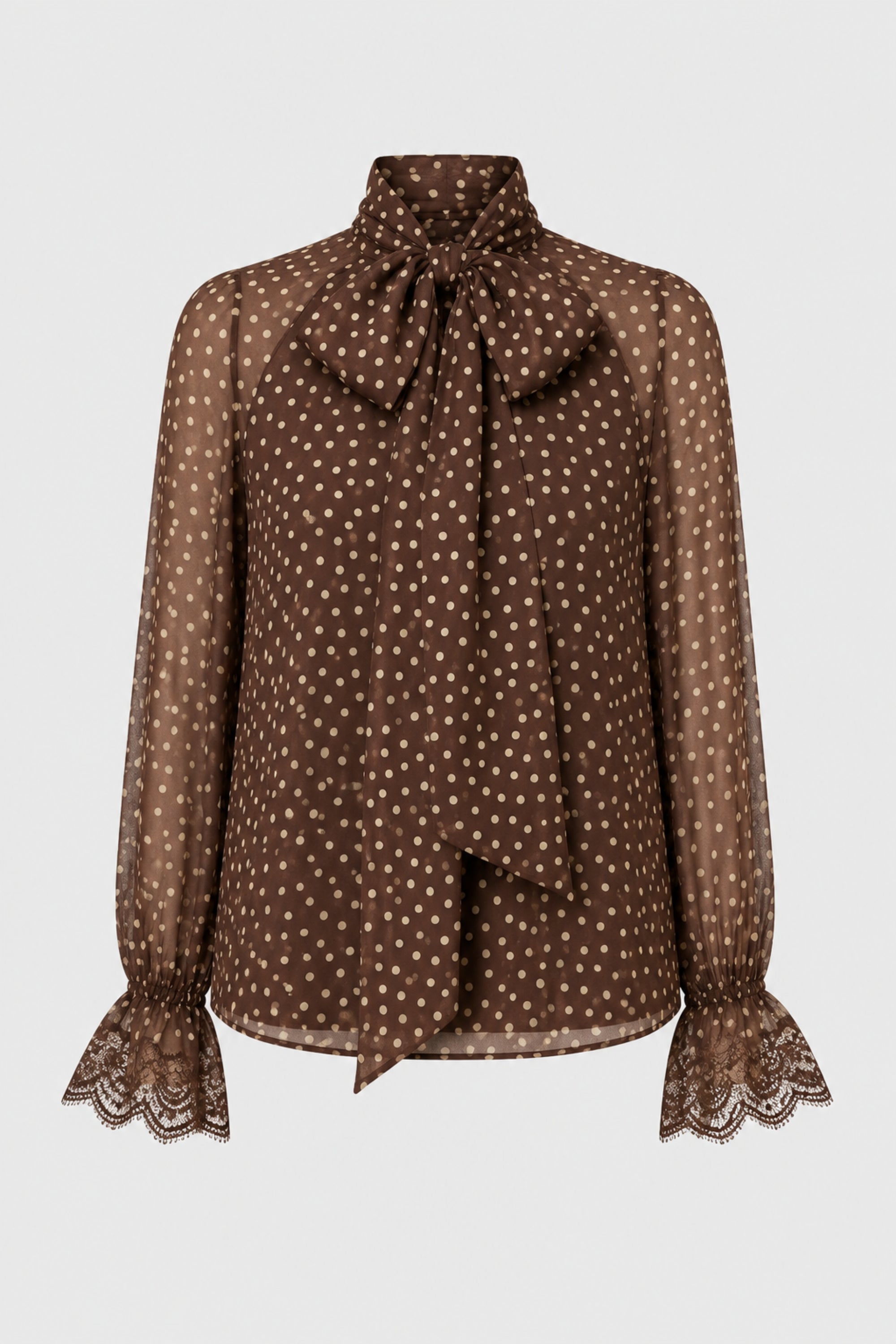 CAMICIA STAMPATA CON PIZZO