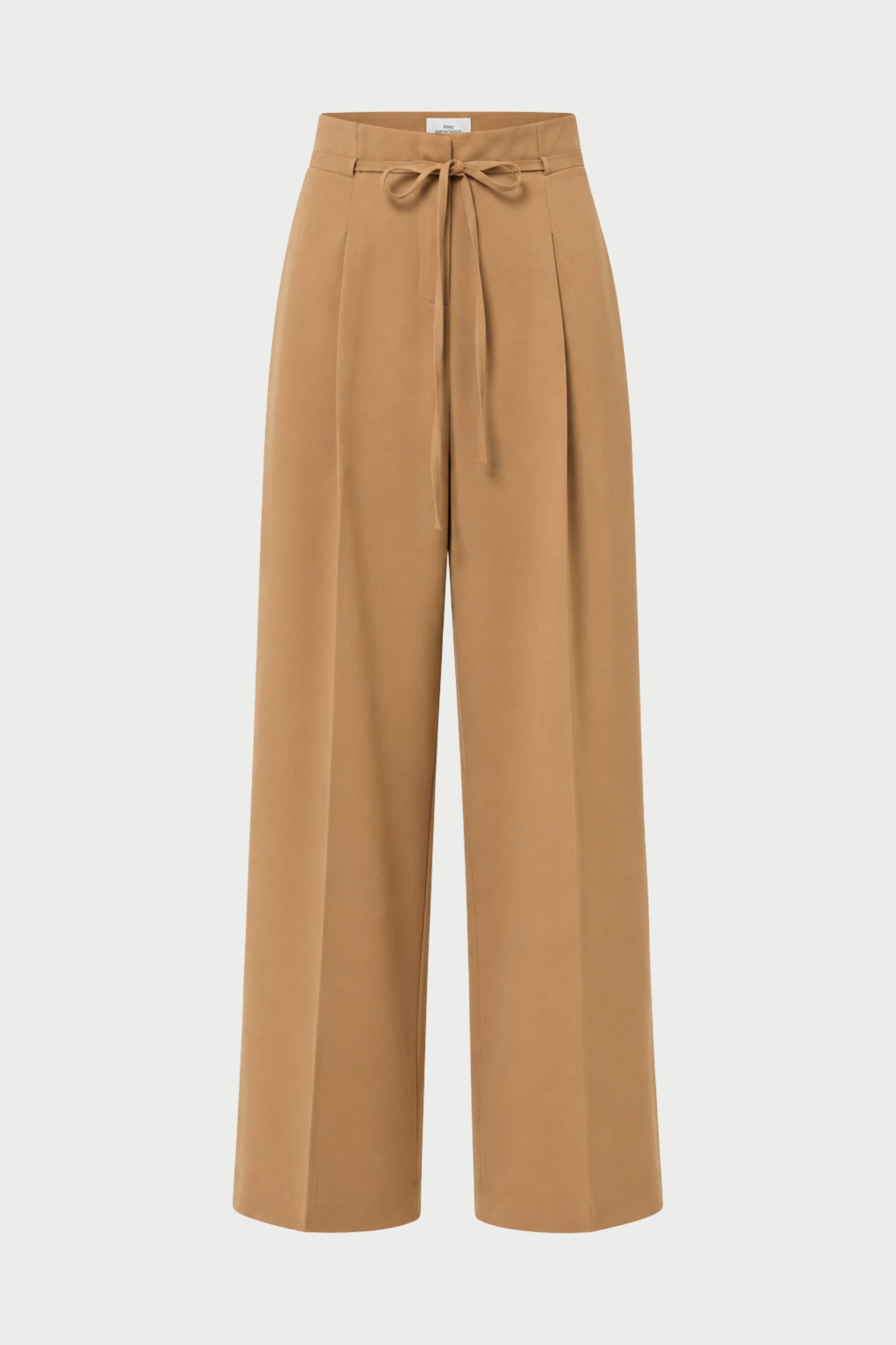 PANTALONE PALAZZO CON PIEGHE