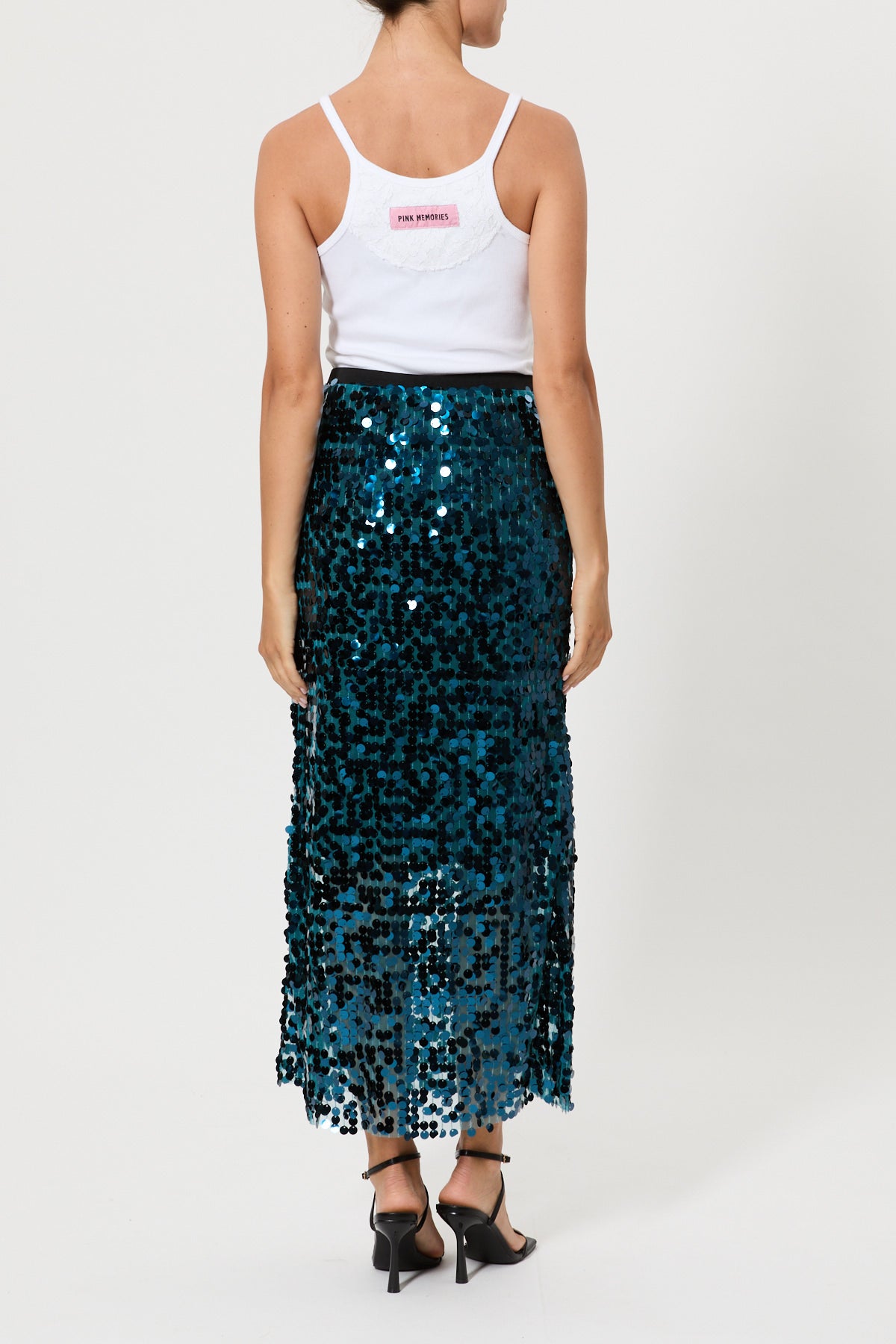 GONNA LUNGA IN PAILLETTES