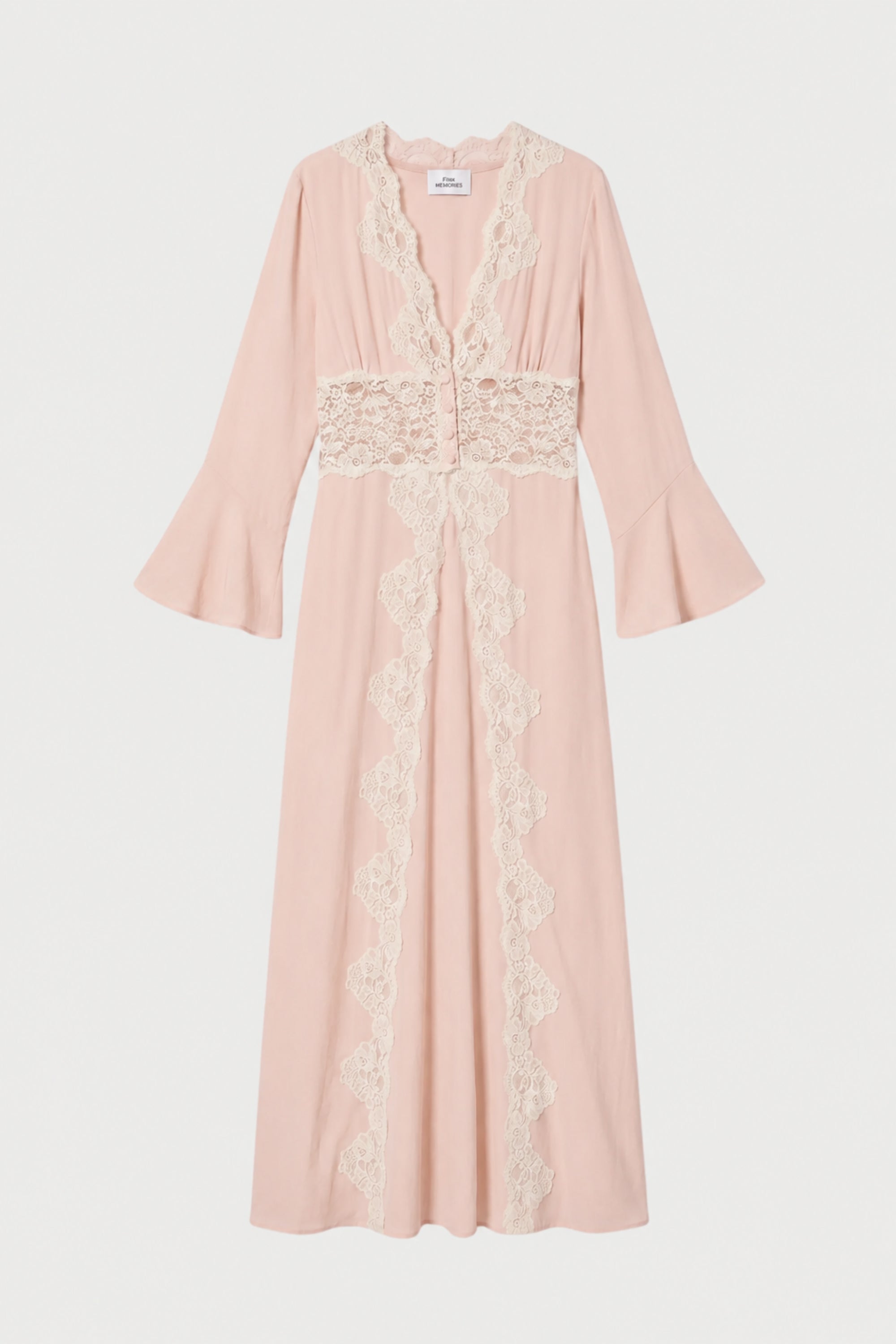 DRESS WITH LACE DETAILS