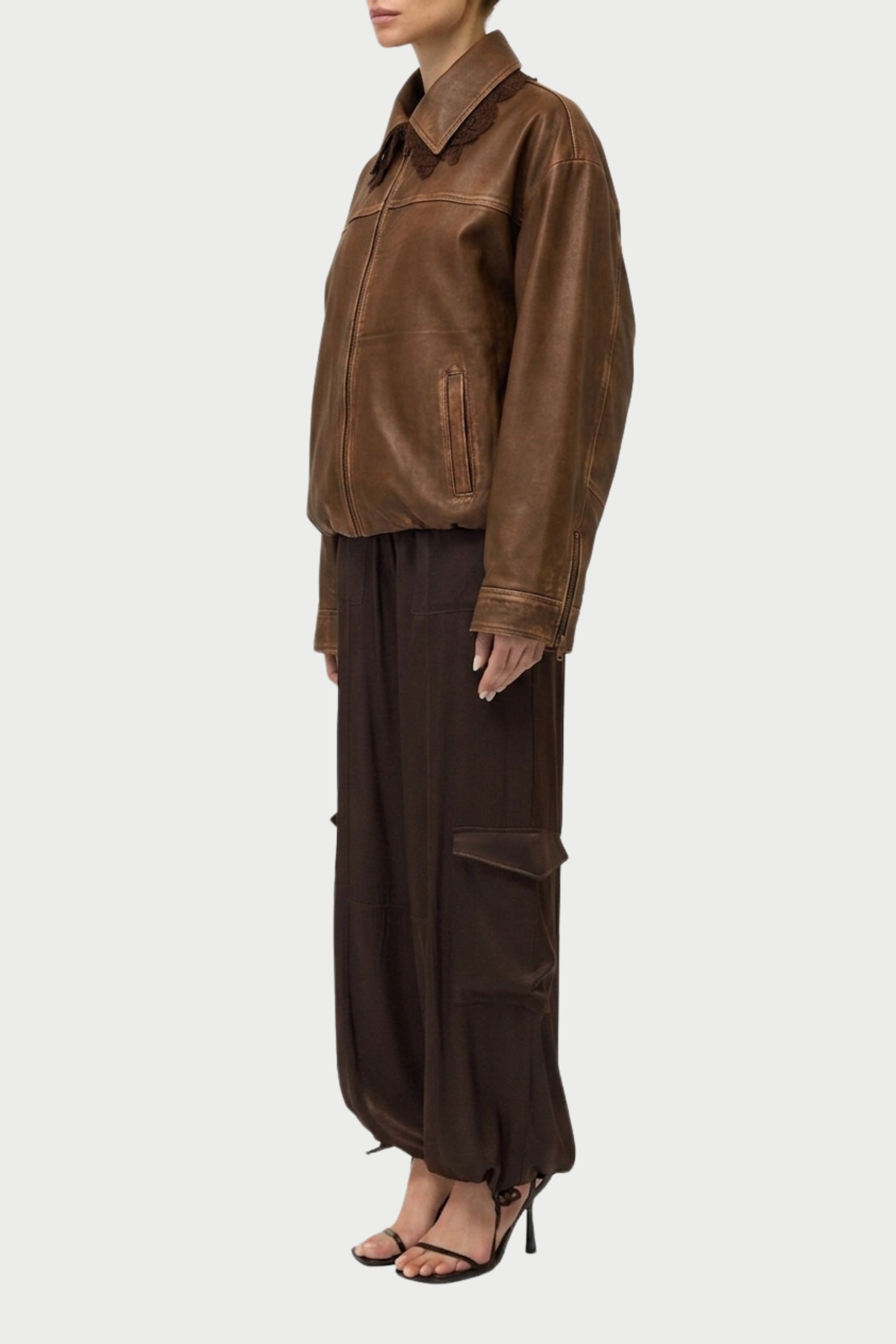 BOMBER CON PIZZO