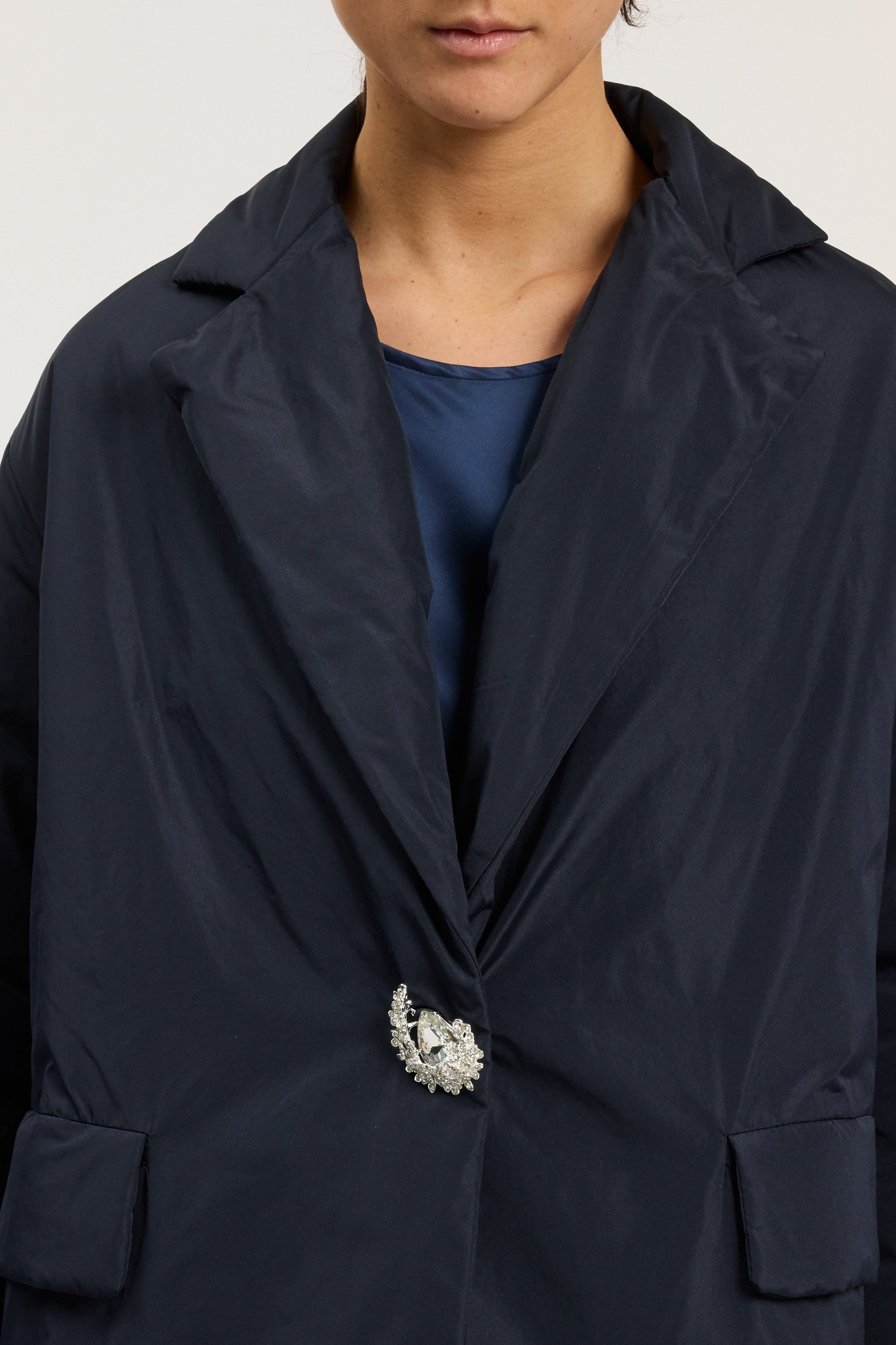 GIACCA 100 GRAMMI OVERSIZE CON BOTTONE GIOIELLO