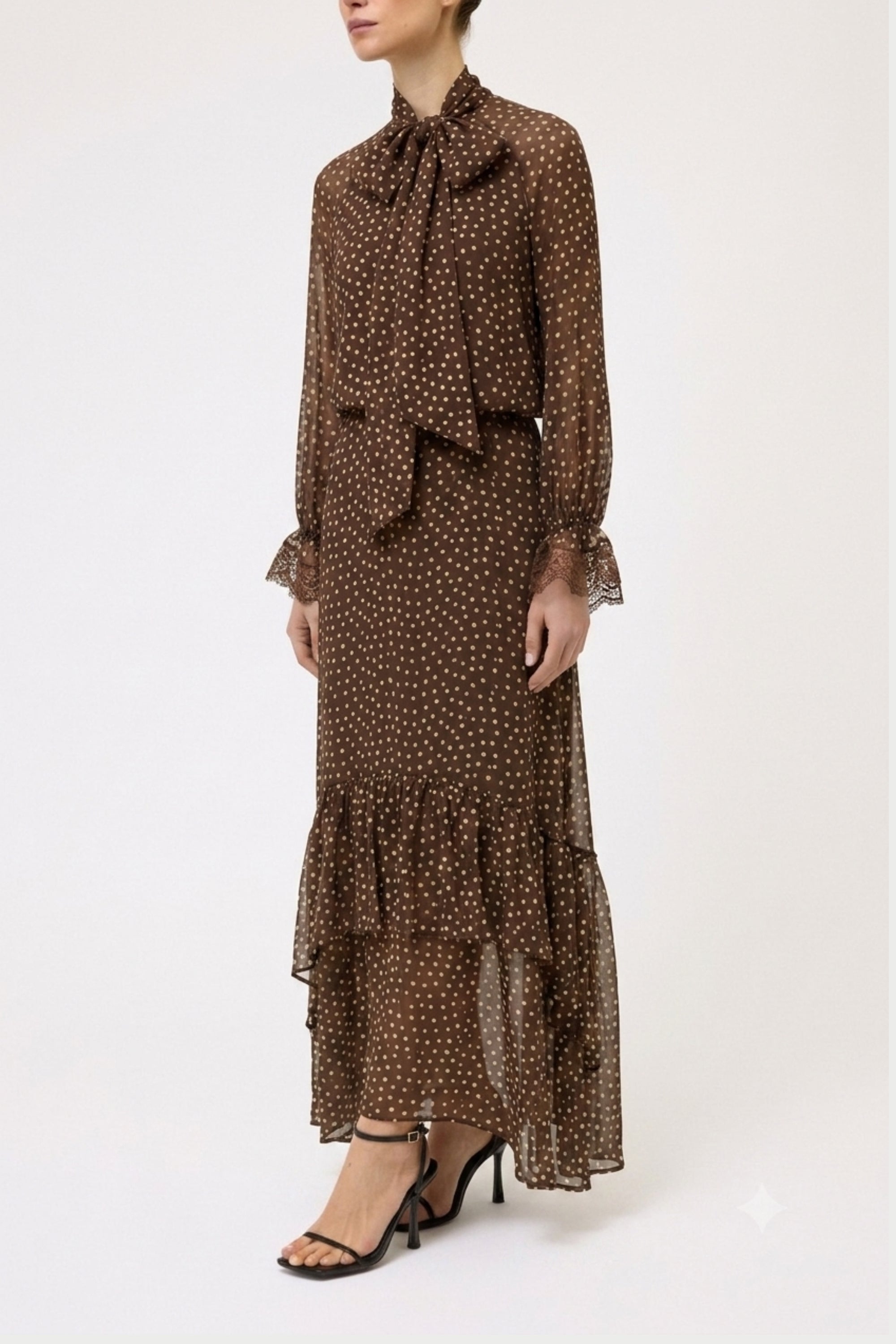 CAMICIA STAMPATA CON PIZZO