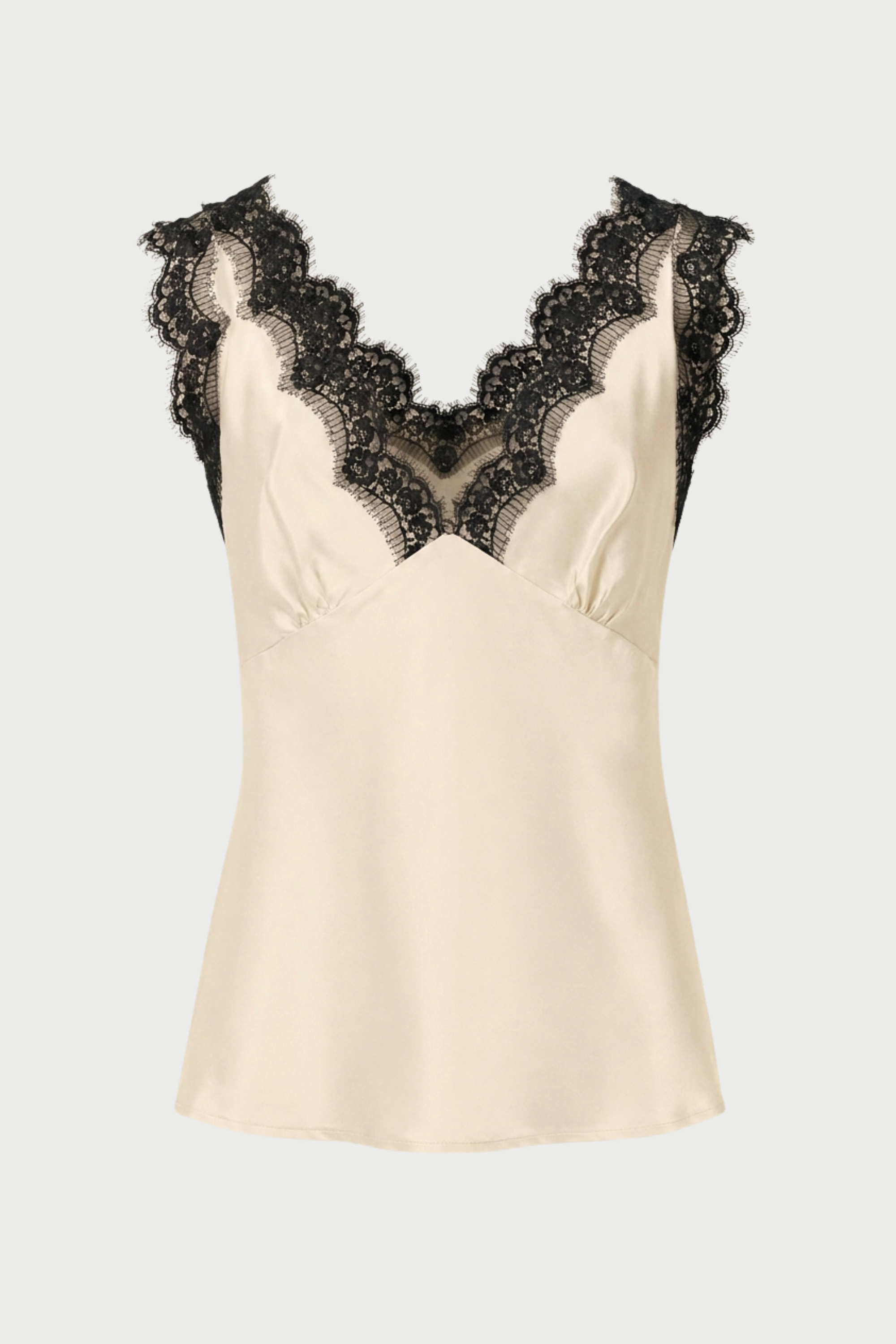 TOP SCOLLO A V CON PIZZO