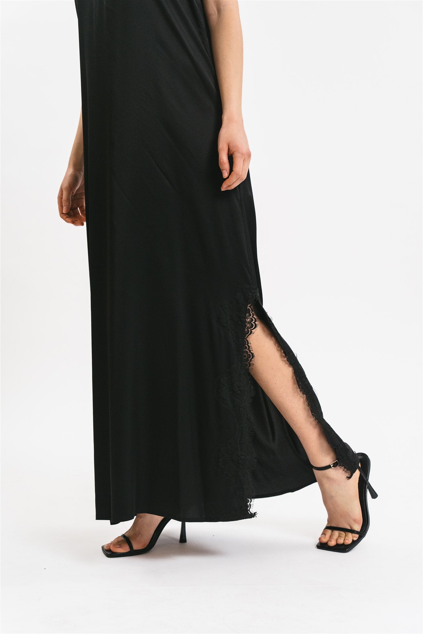 Slip dress scollo a V Dettaglio